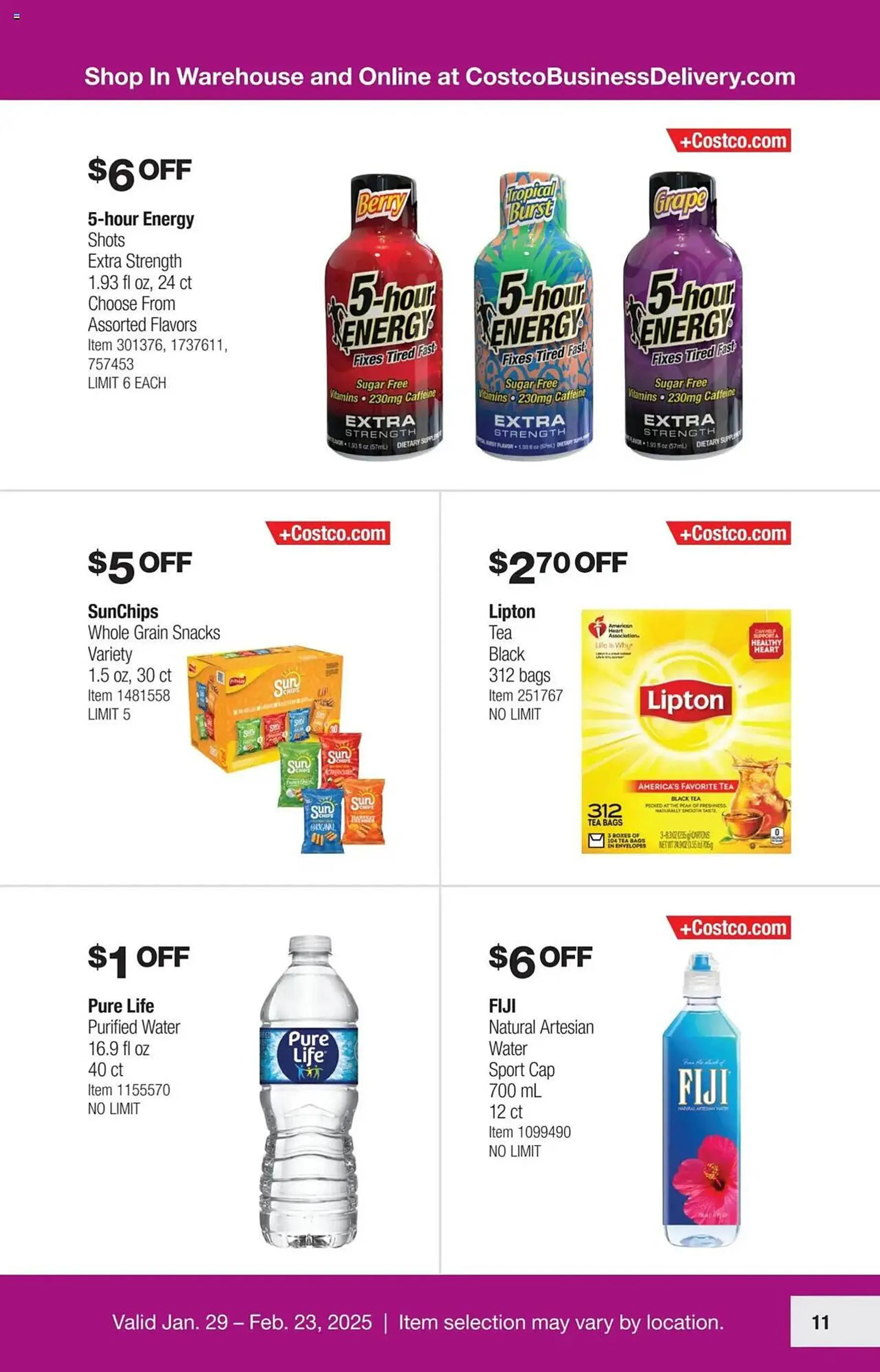 Catálogo de Costco Weekly Ad 29 de enero al 23 de febrero 2025 - Página 11