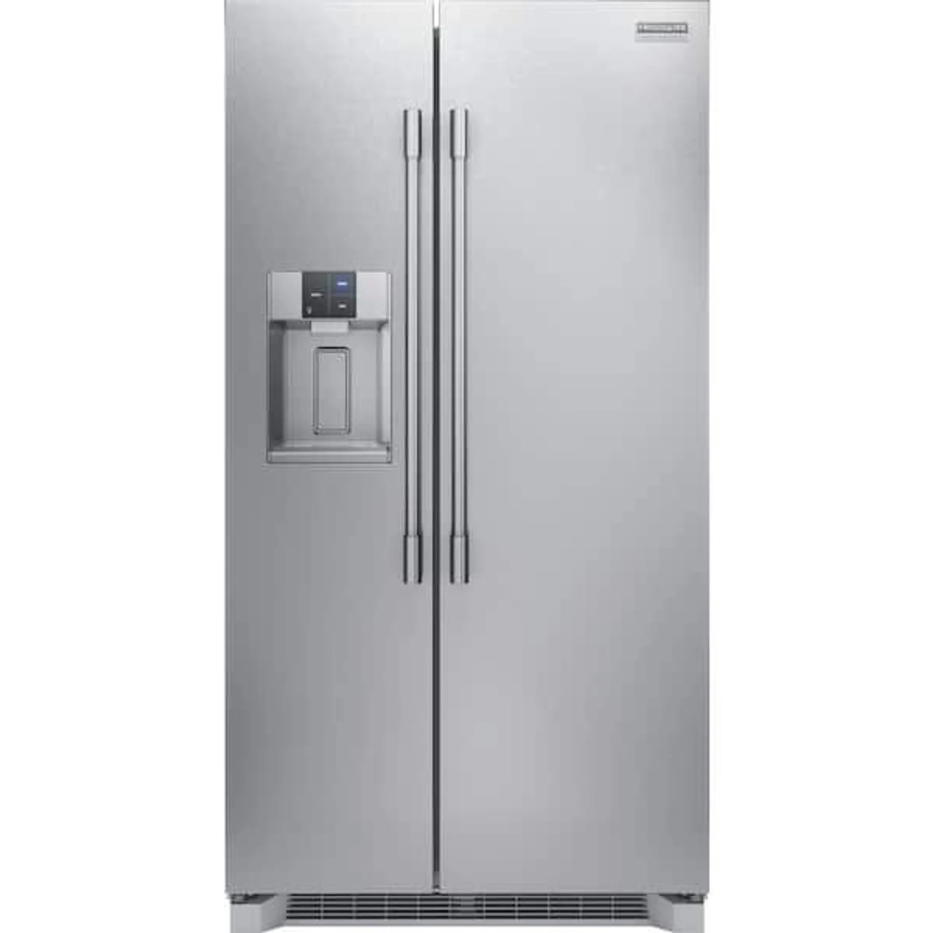 Professional 36 in. 22.3 cu. ft. Counter Depth Side-by-Side Refrigerator in Stainless Steel with CrispSeal Technology