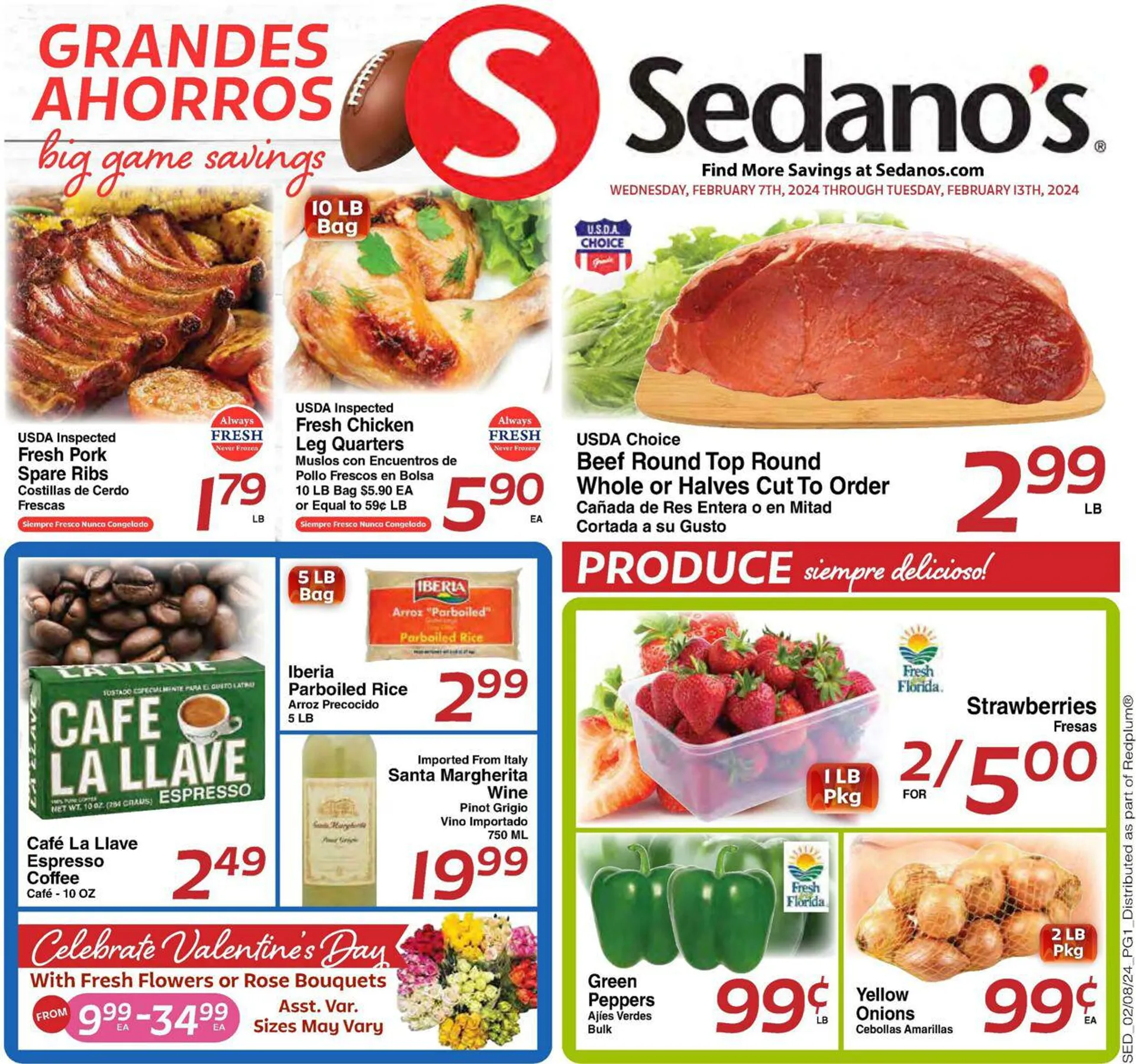 Weekly ad Sedano's from February 7 to February 13 2024 - Page 