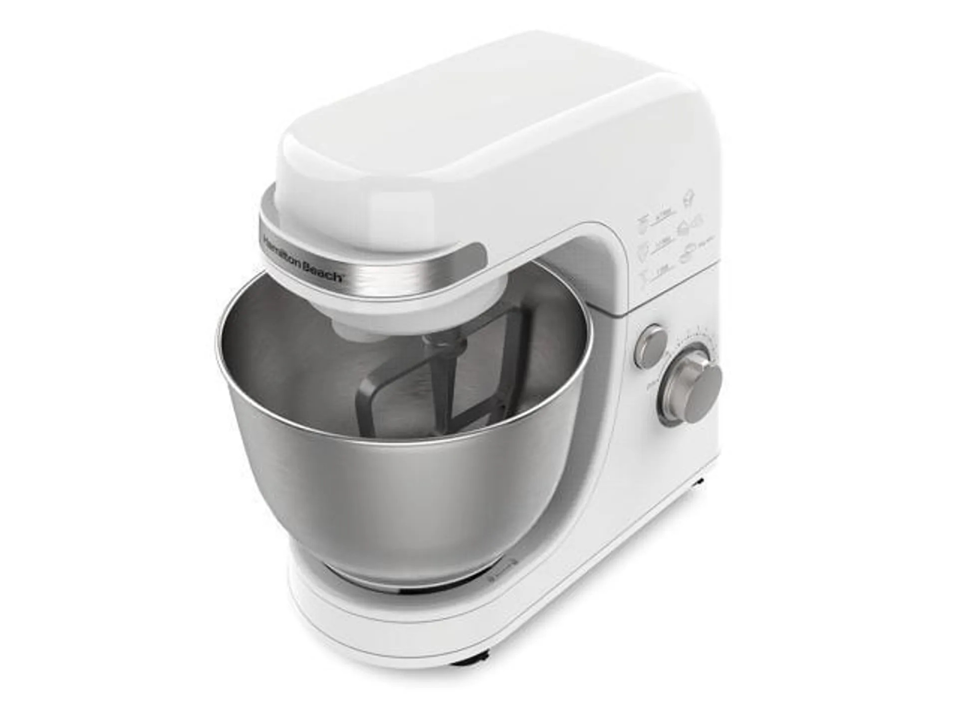 Hamilton Beach 63388 Stand Mixer 7 Speeds 4 Quart Capacity White