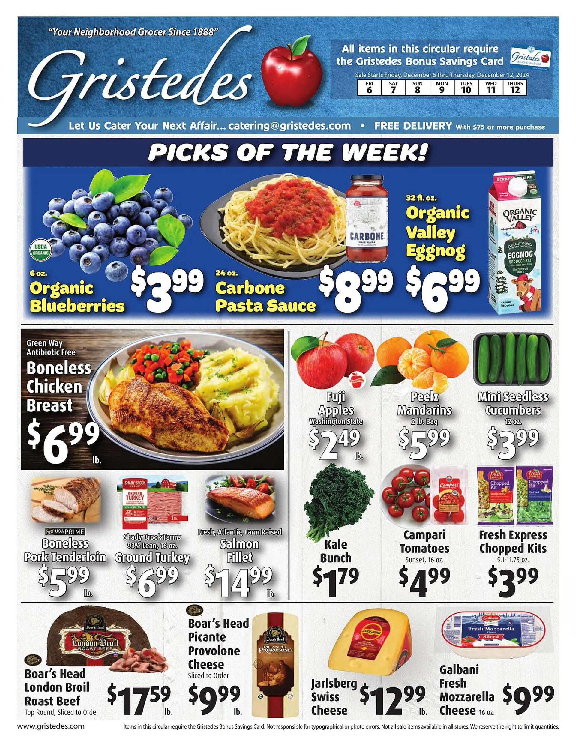 Gristedes Weekly Ad - 1