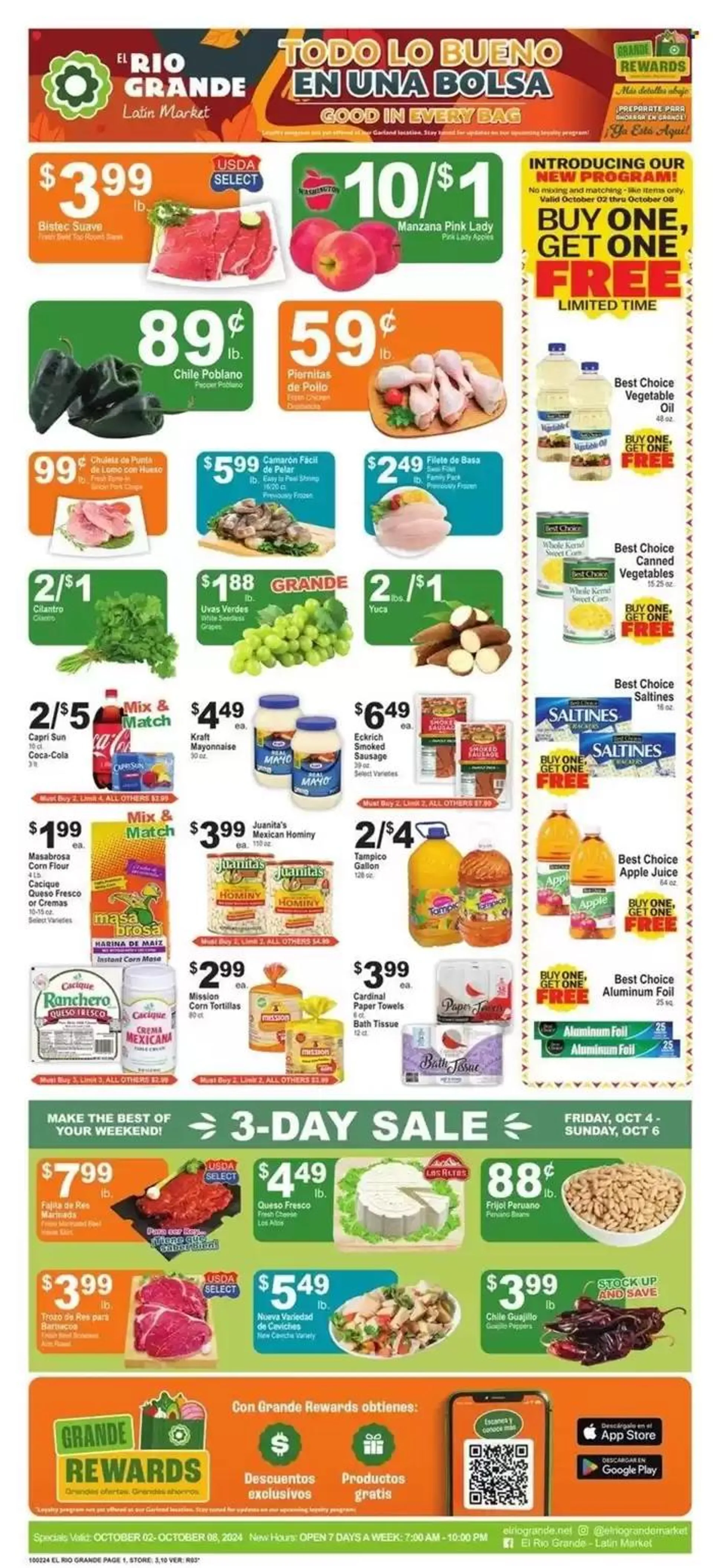 El Rio Grande Weekly ad - 1