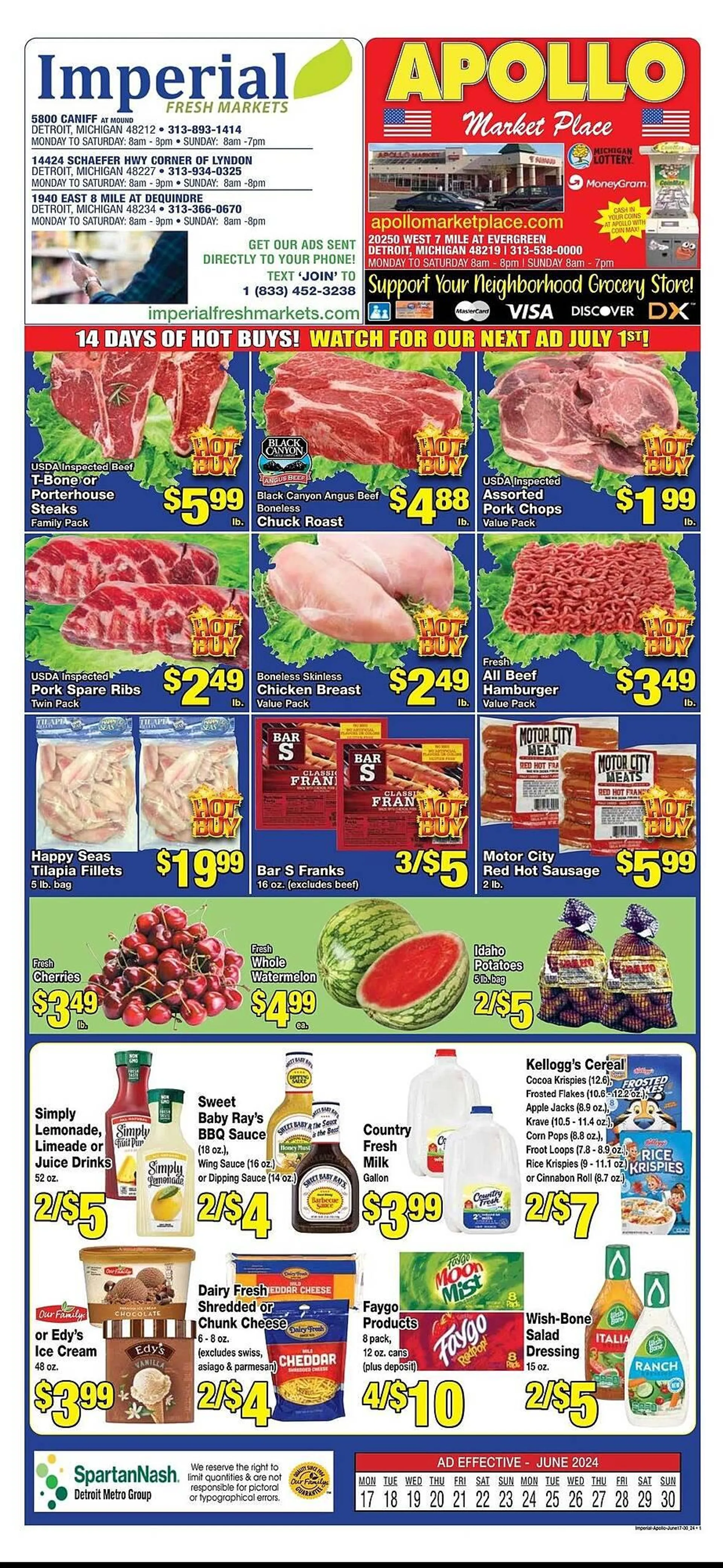 Imperial Fresh Markets Weekly Ad - 1