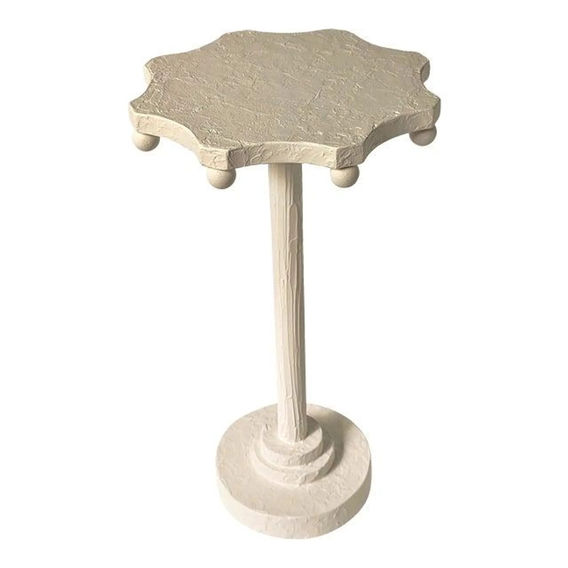 Teatro Artisan Accent Table White