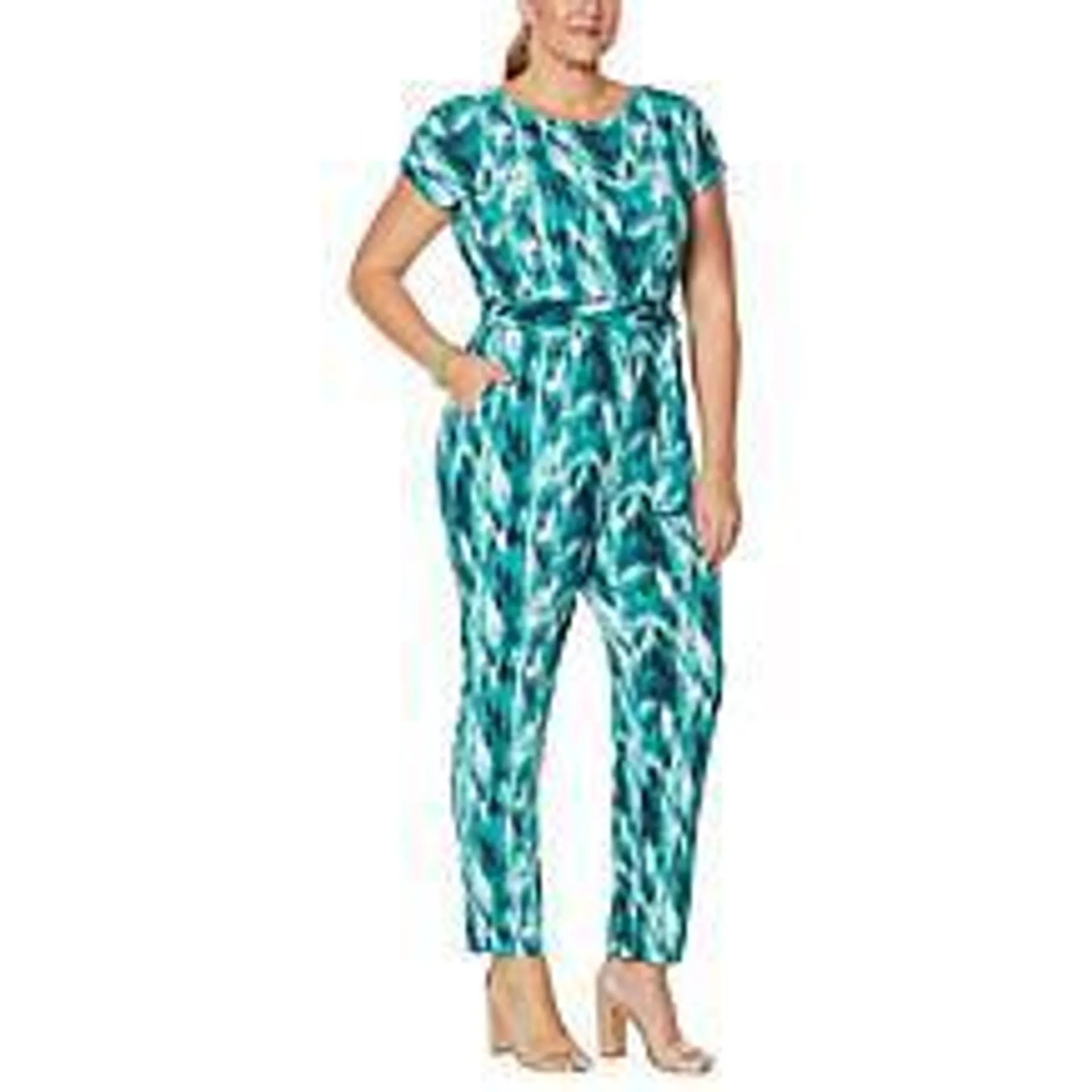 G by Giuliana Tapered Leg Jumpsuit