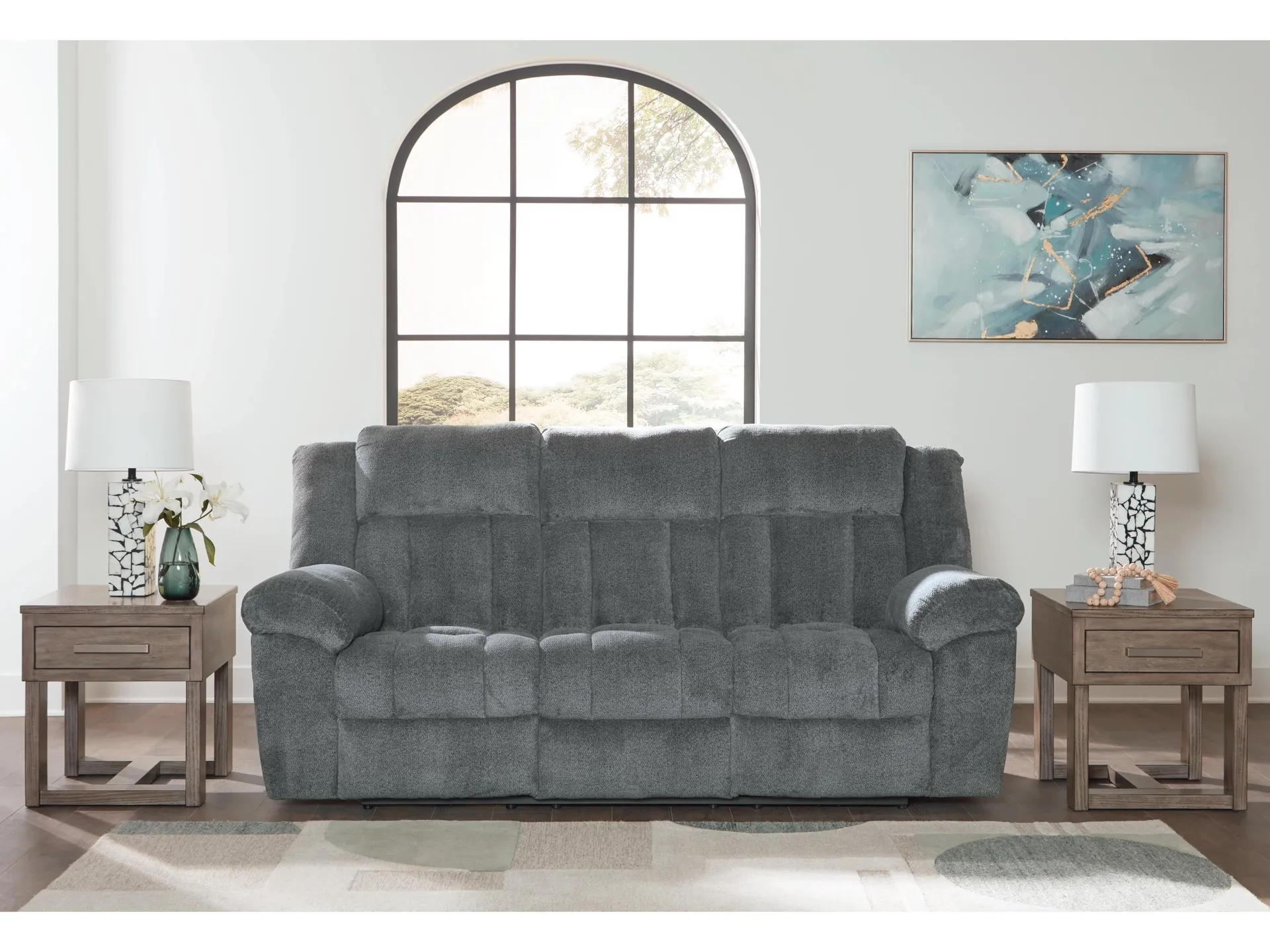 Tip-Off Dual Power Reclining Sofa