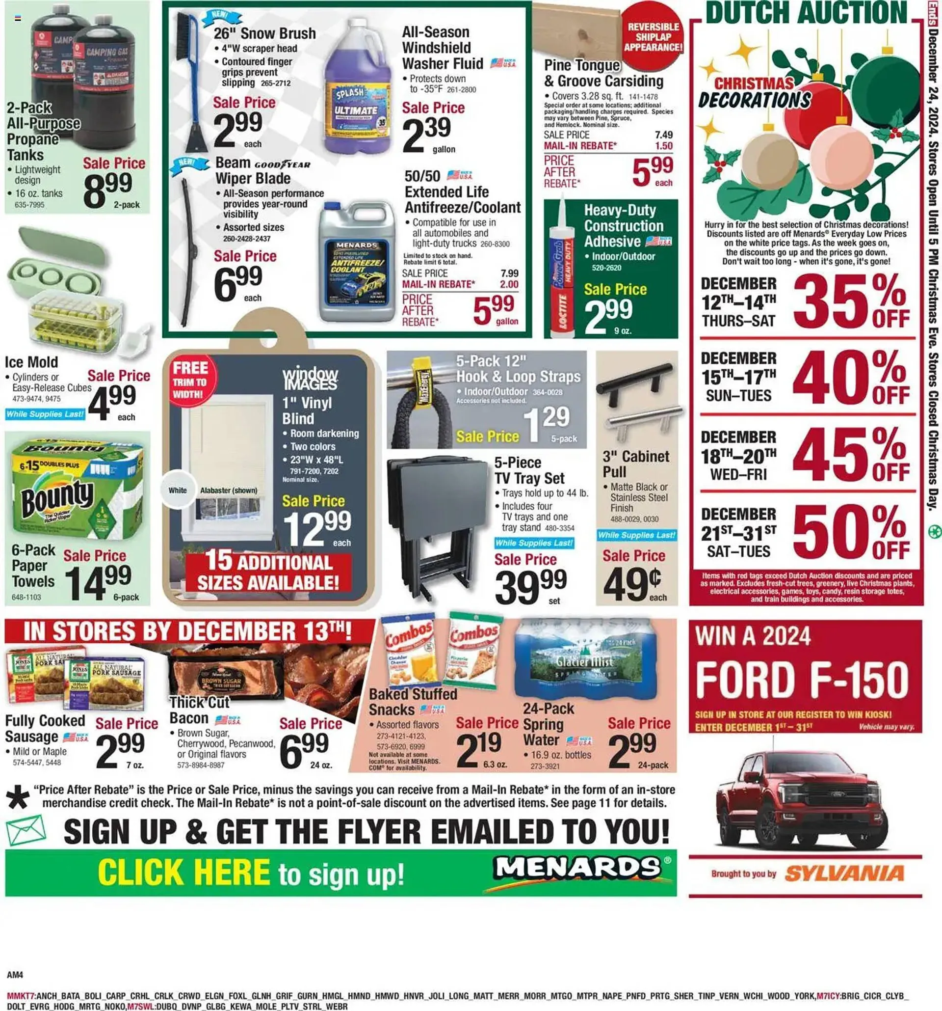 Weekly ad Menards Weekly Ad from December 12 to December 24 2024 - Page 23