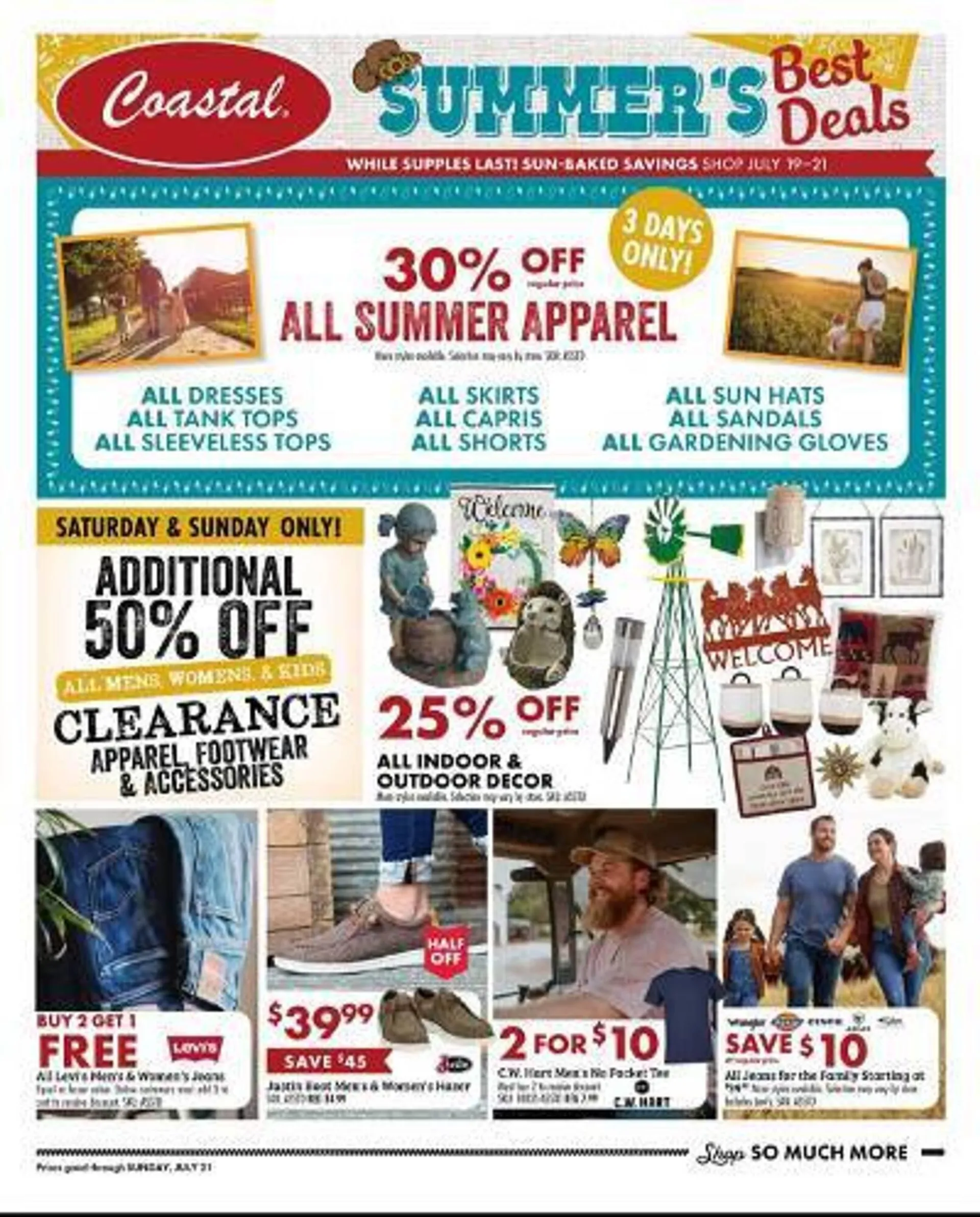 Coastal Farm & Ranch Weekly Ad - 1