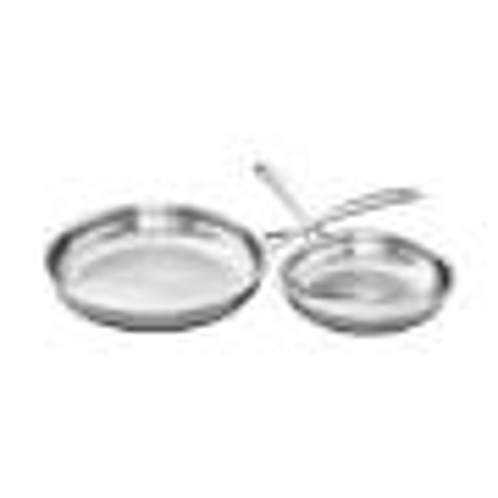 Zwilling Spirit 3-Ply Stainless Steel 2-Piece Fry Pan Set