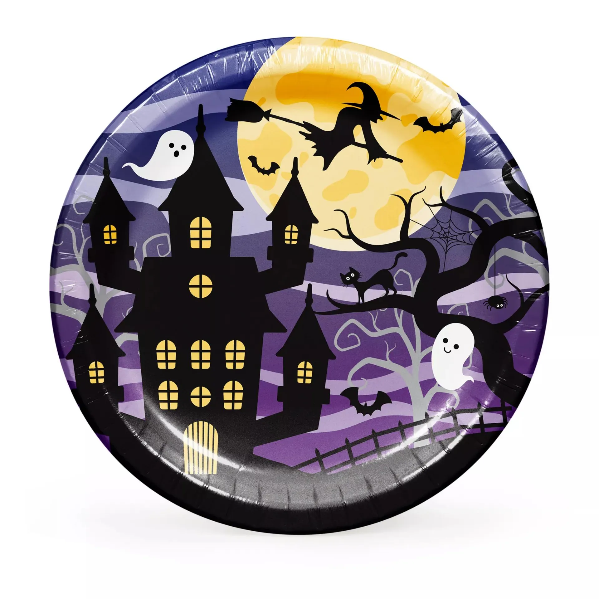 Berkley Jensen Hauntingly Happy Paper Plates, 100 ct.