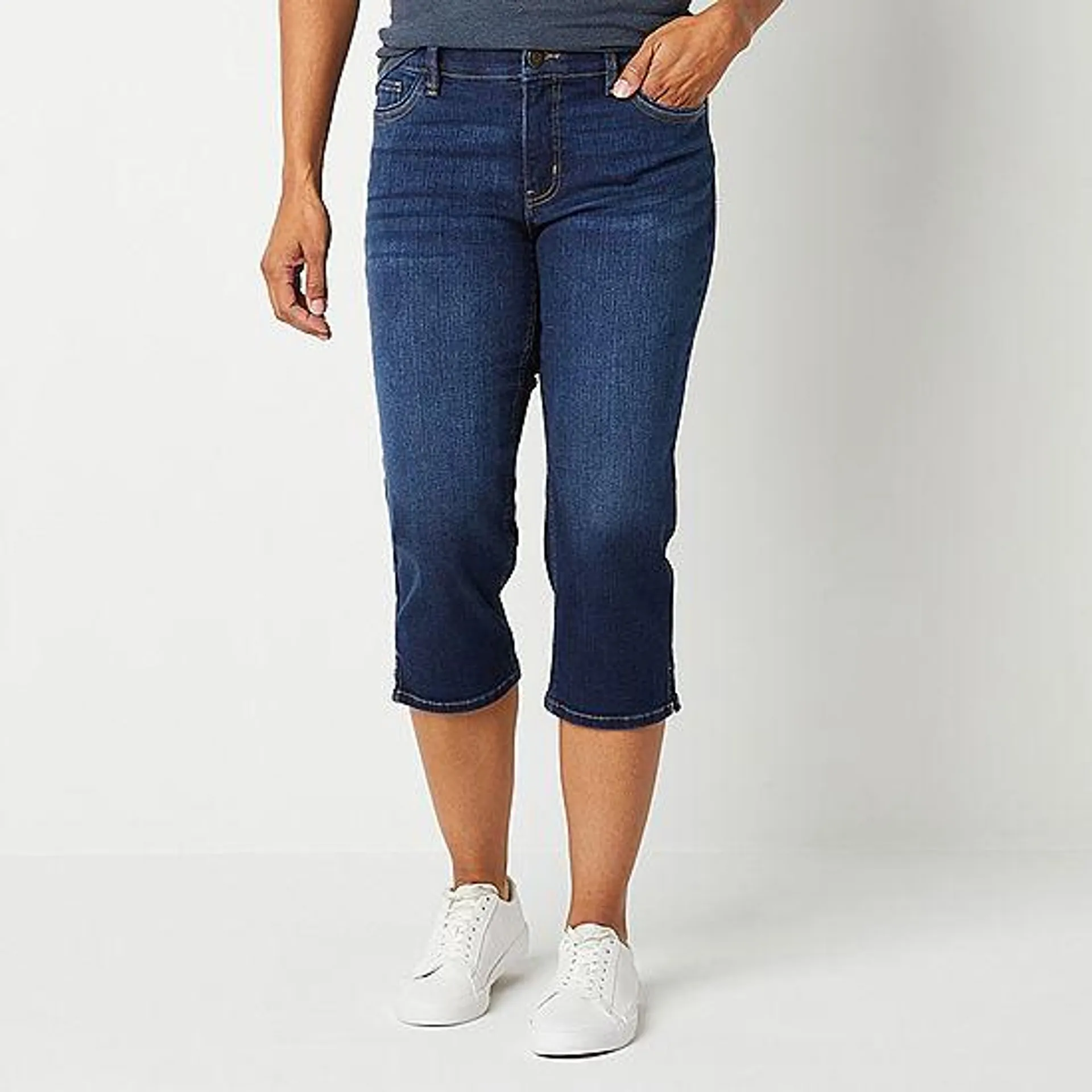 Liz Claiborne Sara Mid Rise Capris