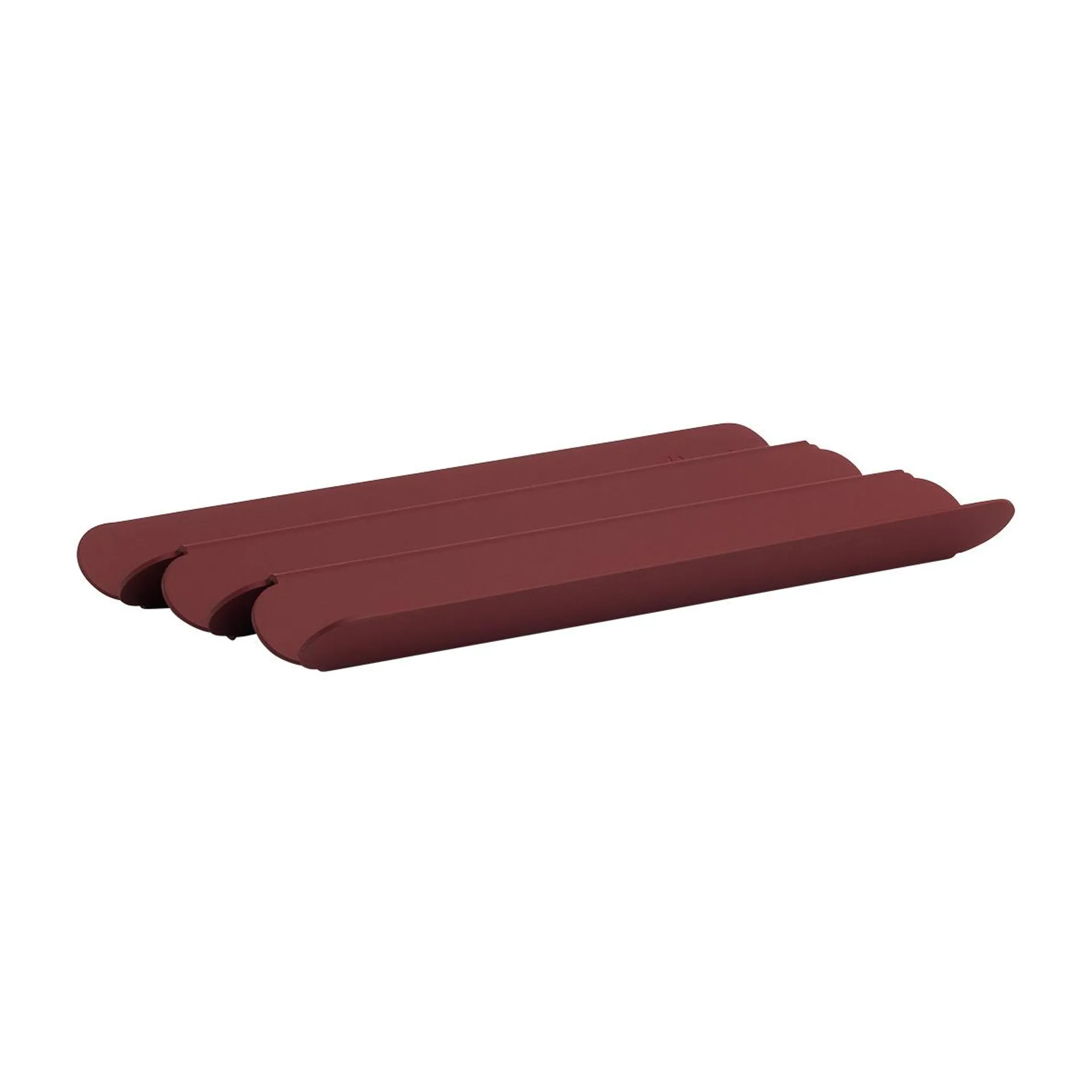 Karst Wavy Pen Tray Burgundy