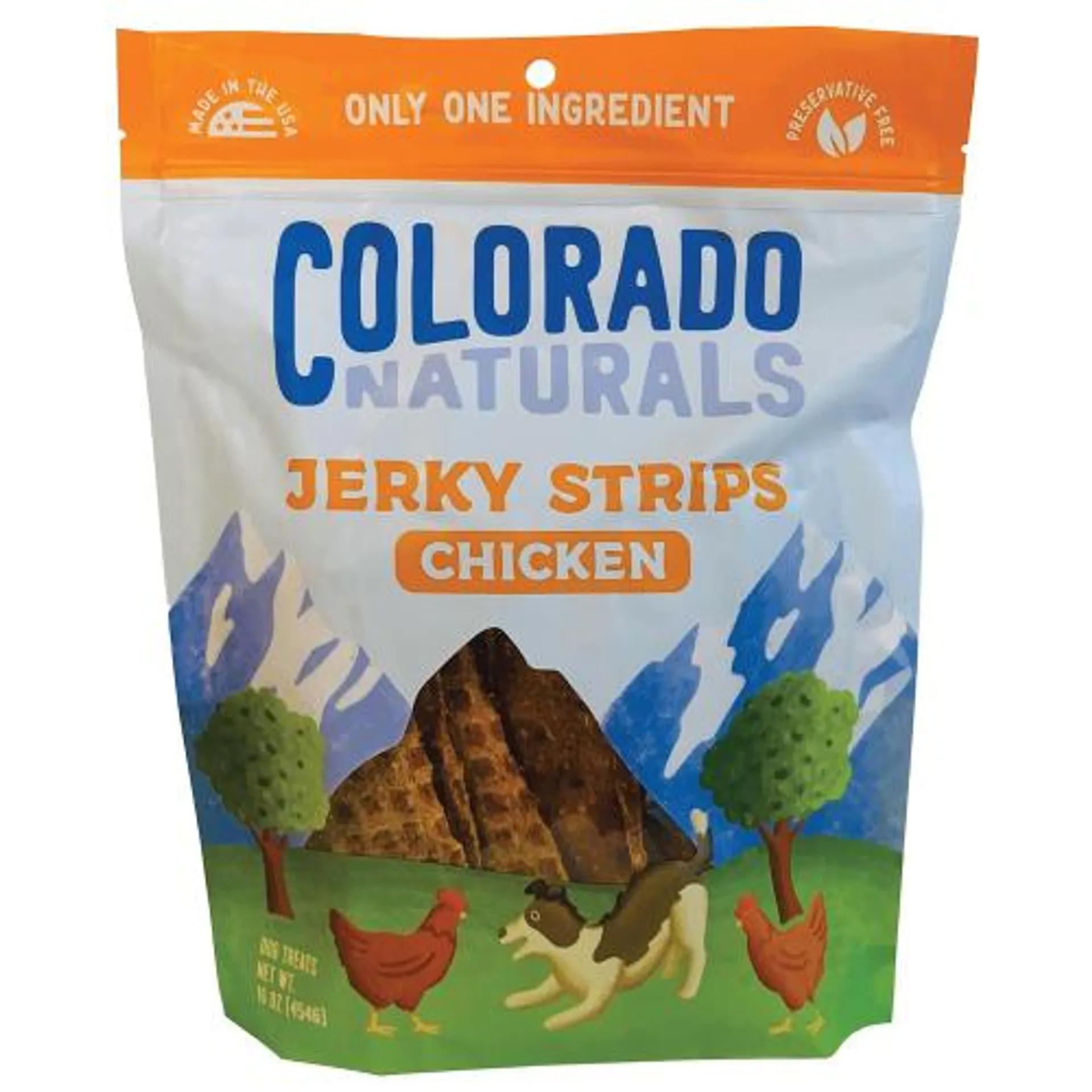 Colorado Pet Treats Natural Chicken Jerky Dog Treats