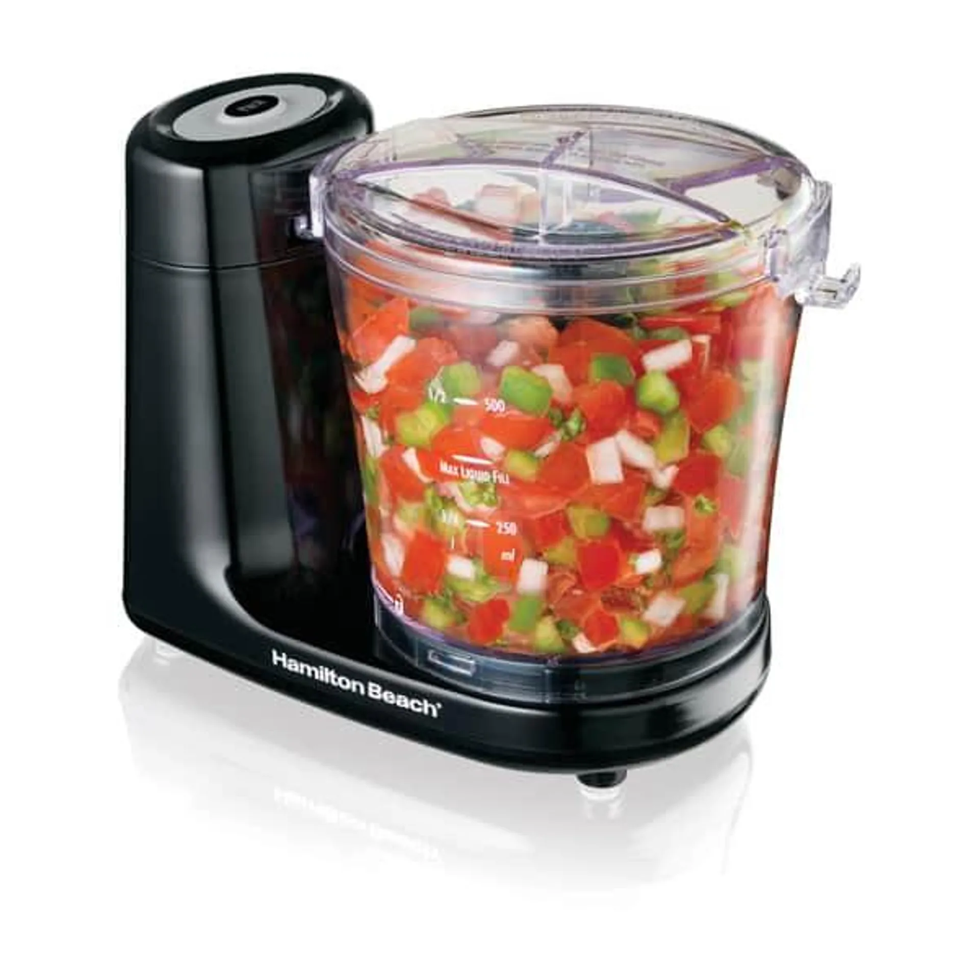 Hamilton Beach Black 3-cup Touchpad Food Chopper