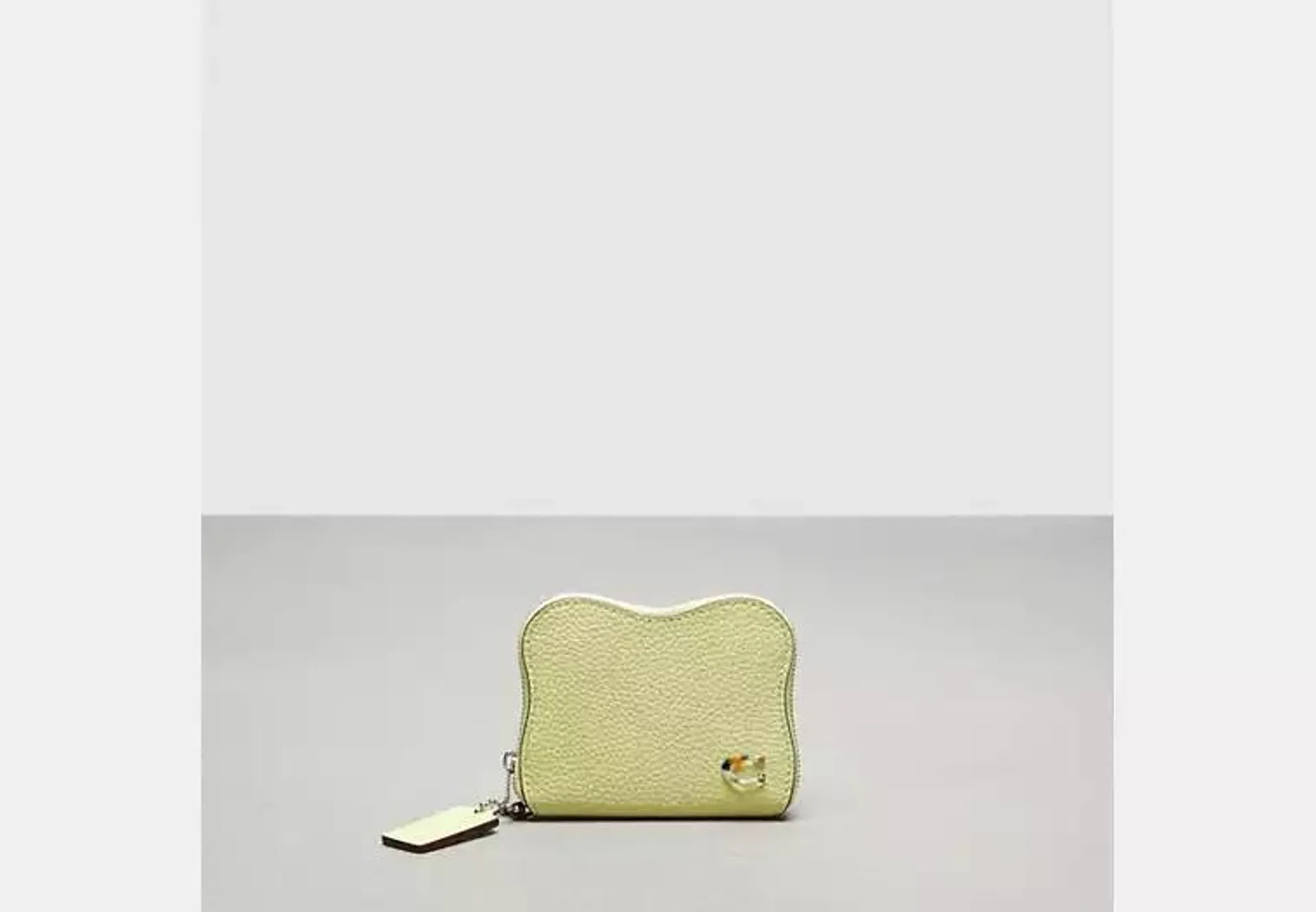 Wavy Zip Around Wallet In Coachtopia Leather