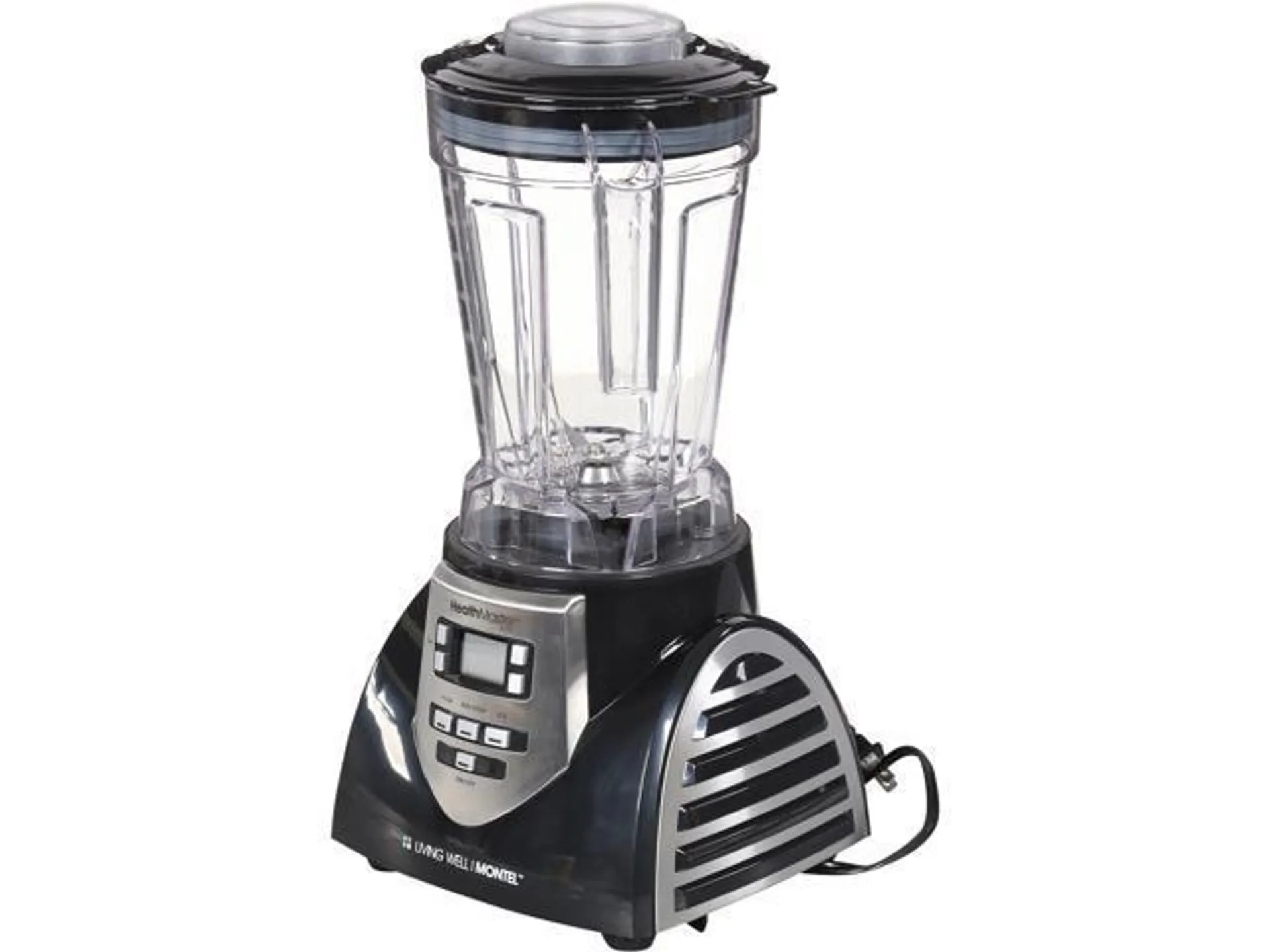 HEALTHMASTER Montel Williams 8 Speeds JLA-8 1200 Watts Blender - Fruit & Vegetable Emulsifier, Juicer & Food Processor with Recipe Book and DVD