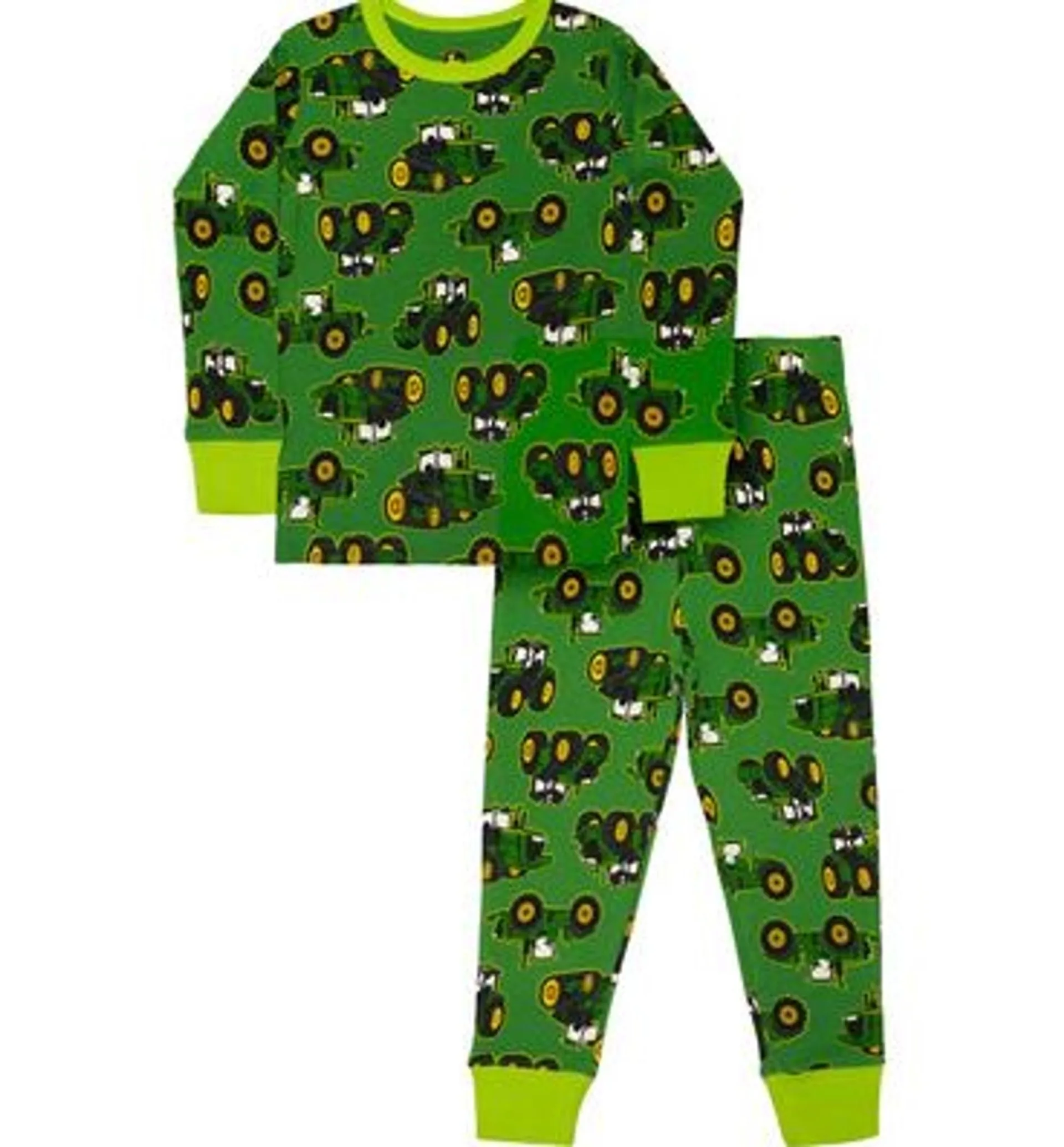 John Deere Toddler Tractor Toss Green Pajama Set