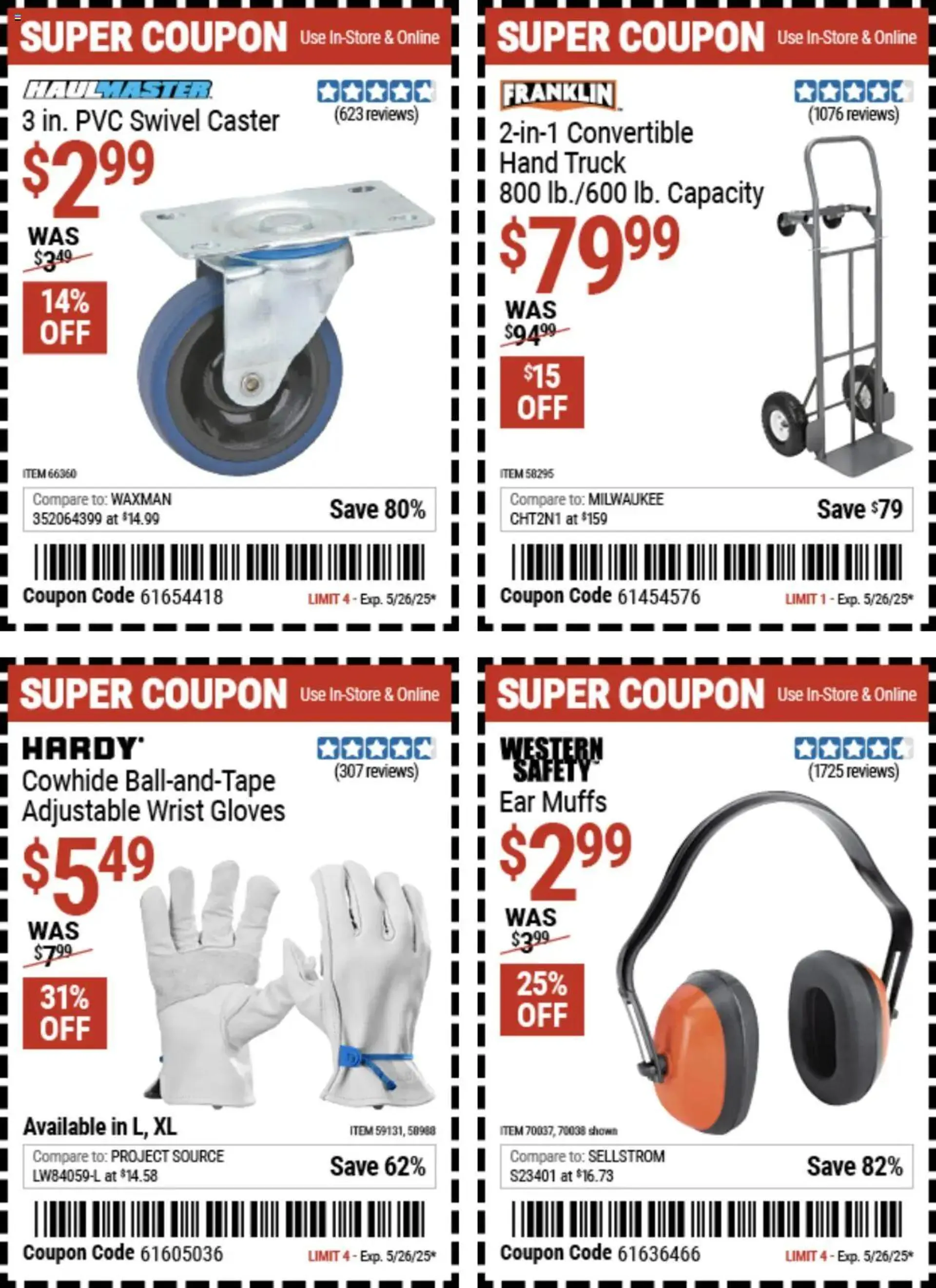 Harbor Freight Hot Coupon Deals - 1