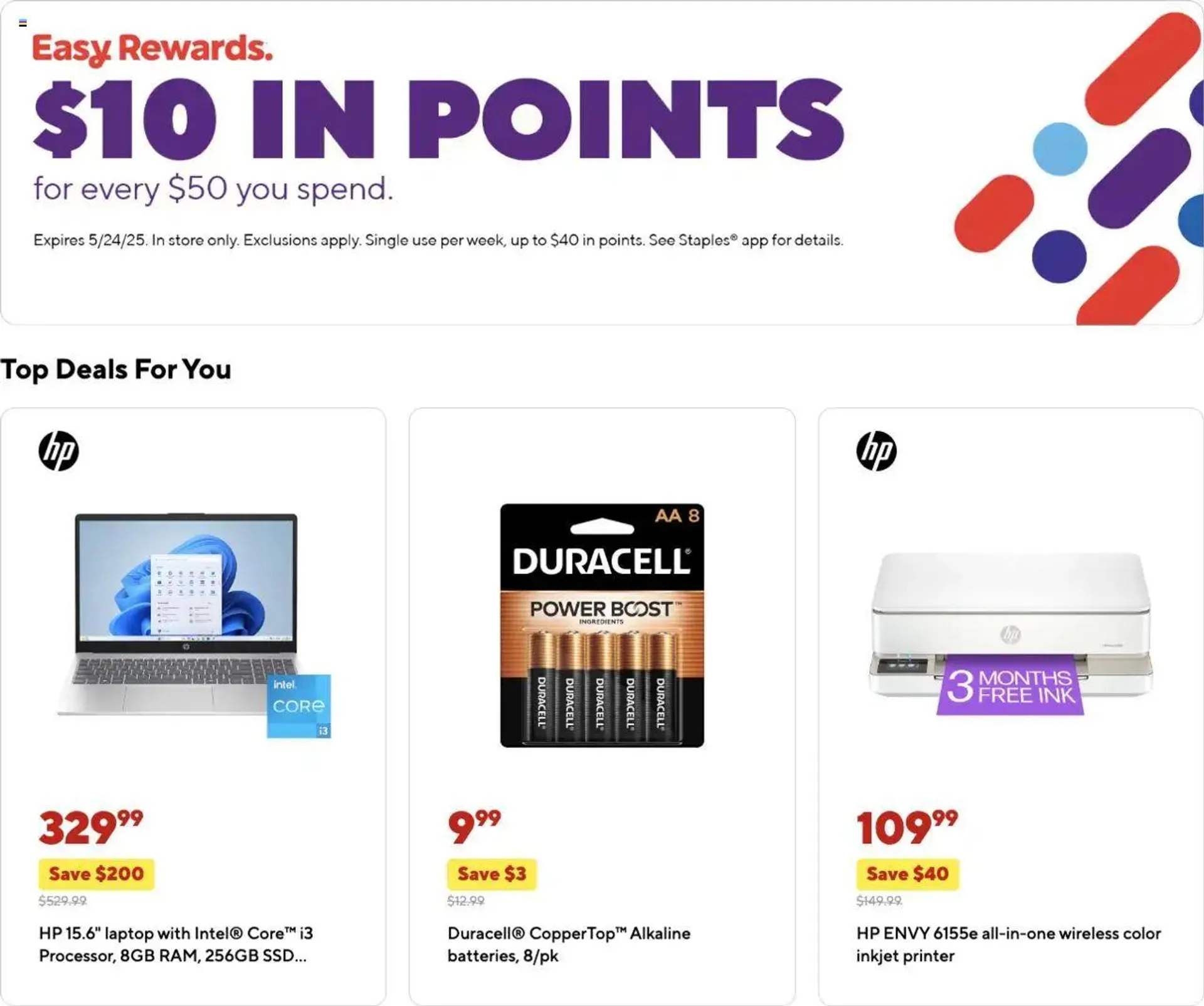 Staples Weekly Ad - 1