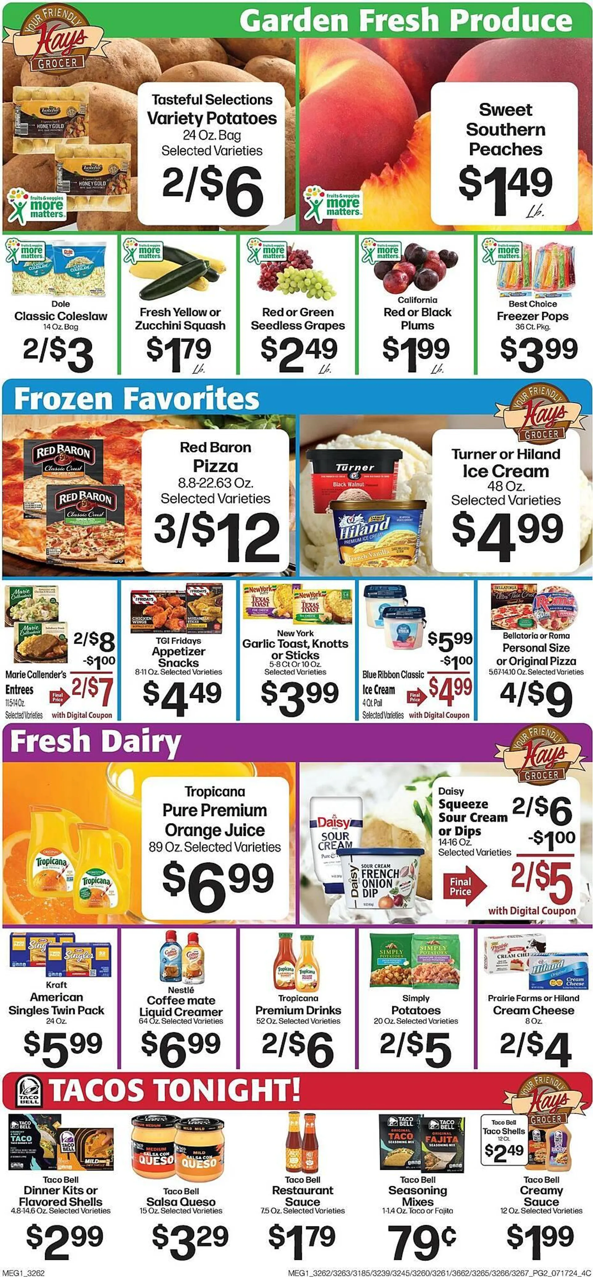 Weekly ad Hays Supermarket Weekly Ad from July 17 to July 23 2024 - Page 2