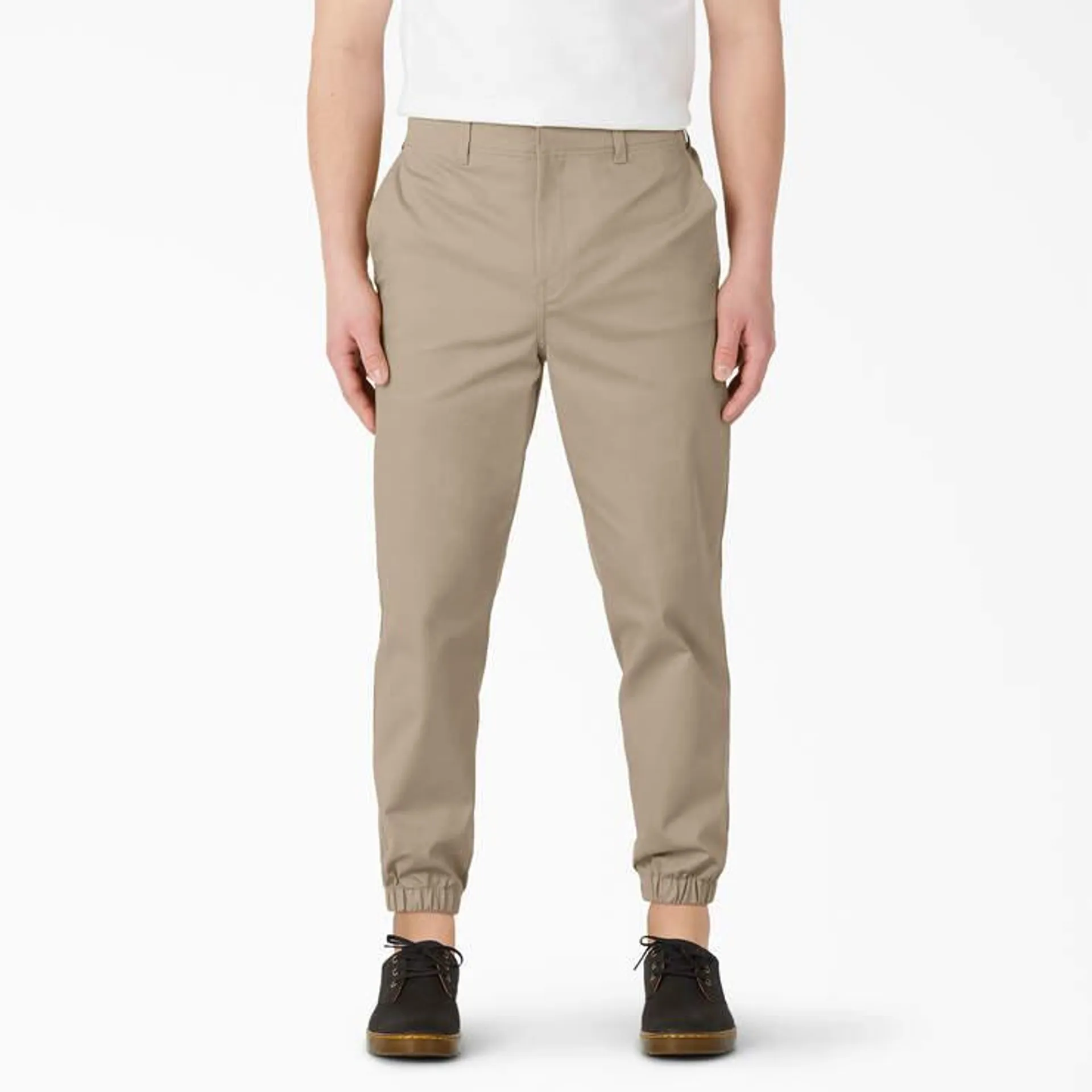 Regular Fit Cropped Jogger Work Pants