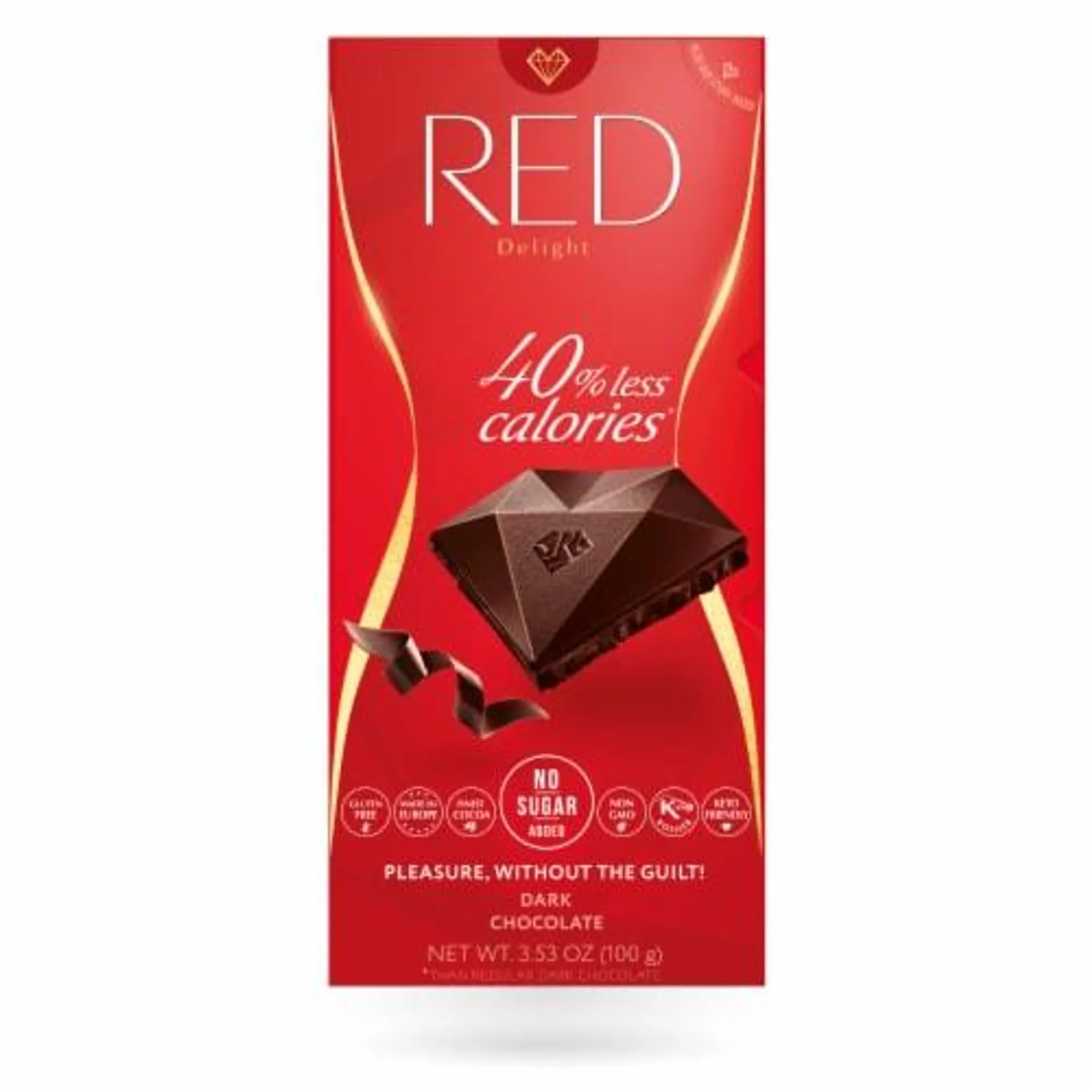 RED Dark Chocolate Bar