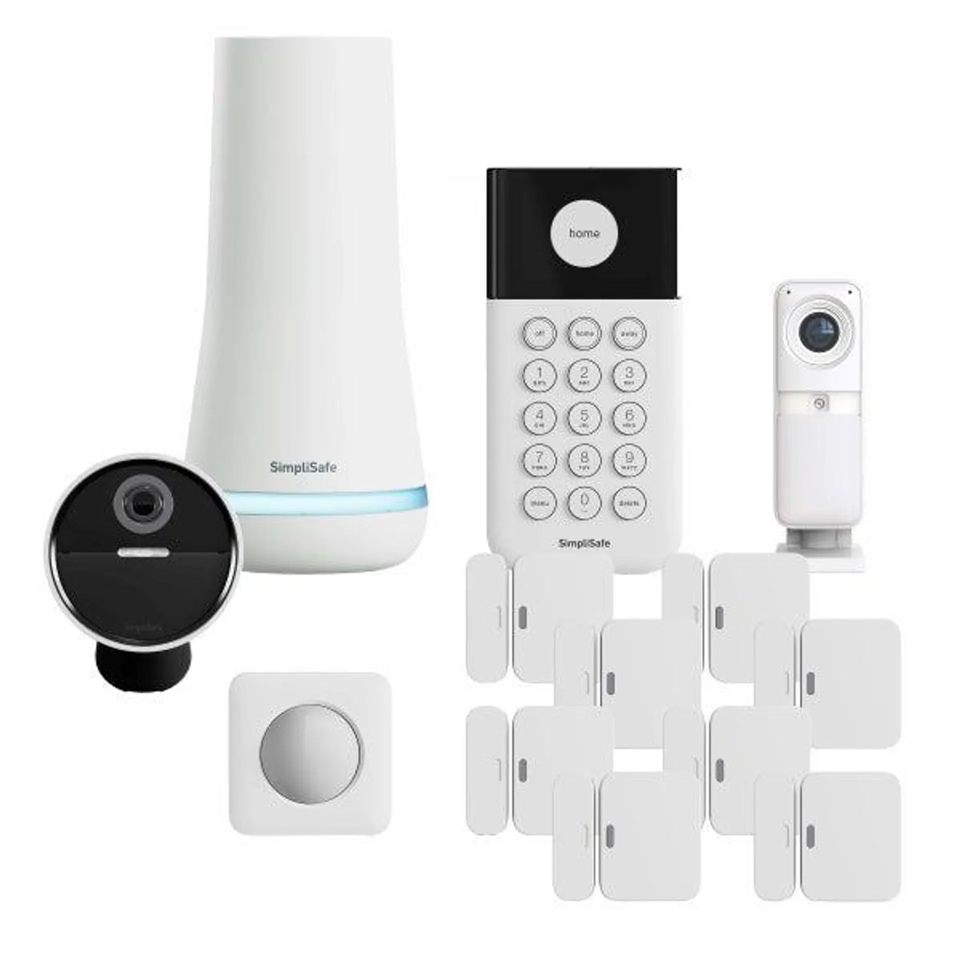 SimpliSafe Home Security Kit, 13-piece