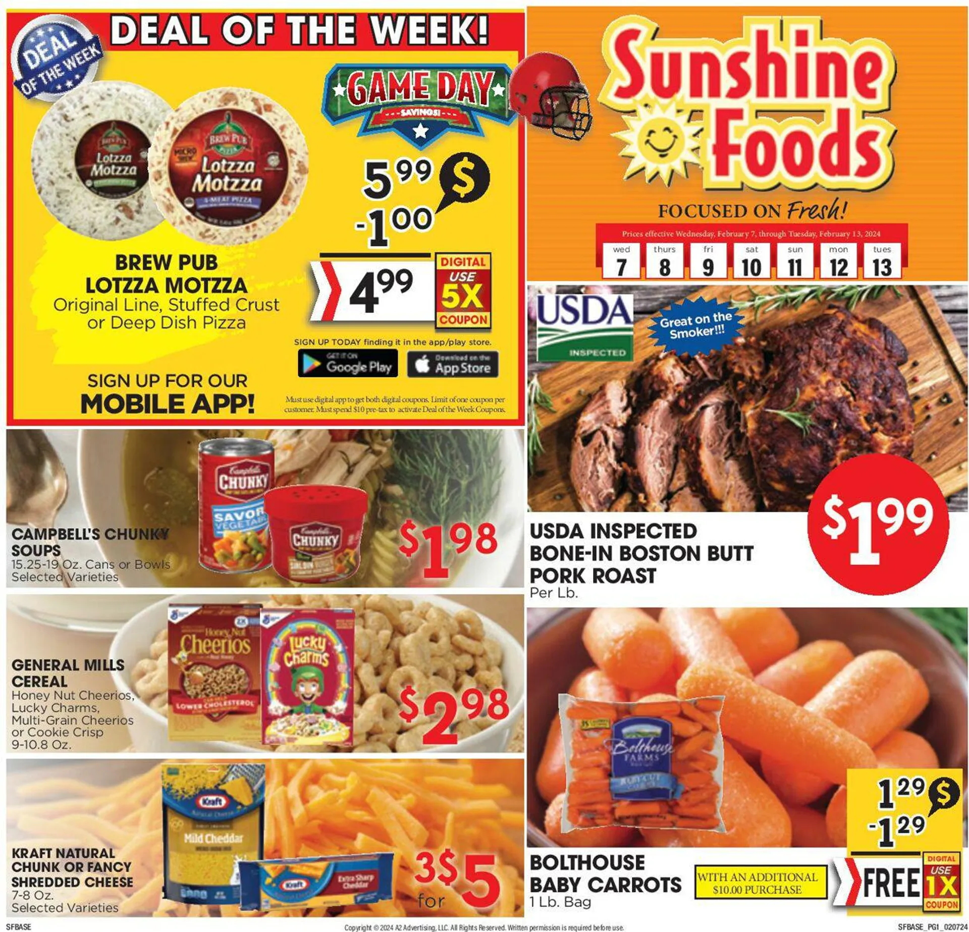 Weekly ad Sunshine Foods from February 7 to February 13 2024 - Page 