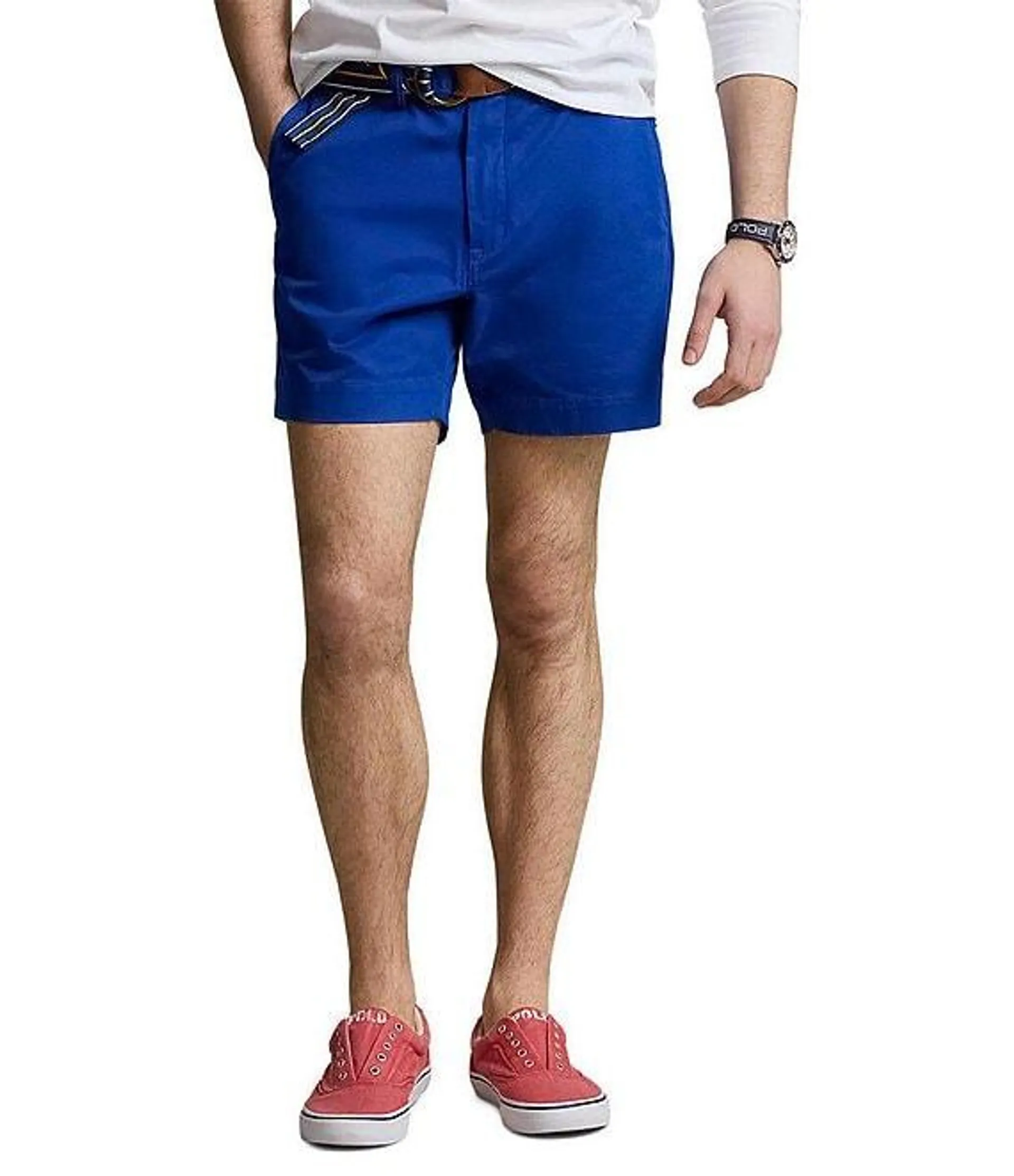 Stretch Classic-Fit Chino 6" Inseam Shorts