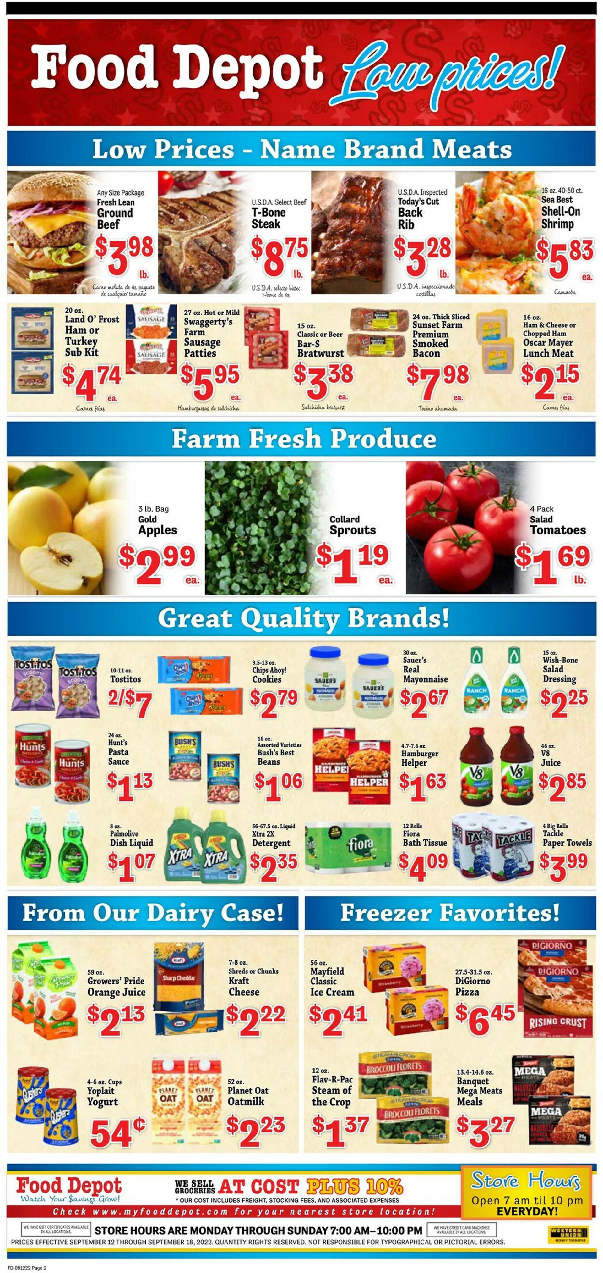 Food Depot Current weekly ad - 2