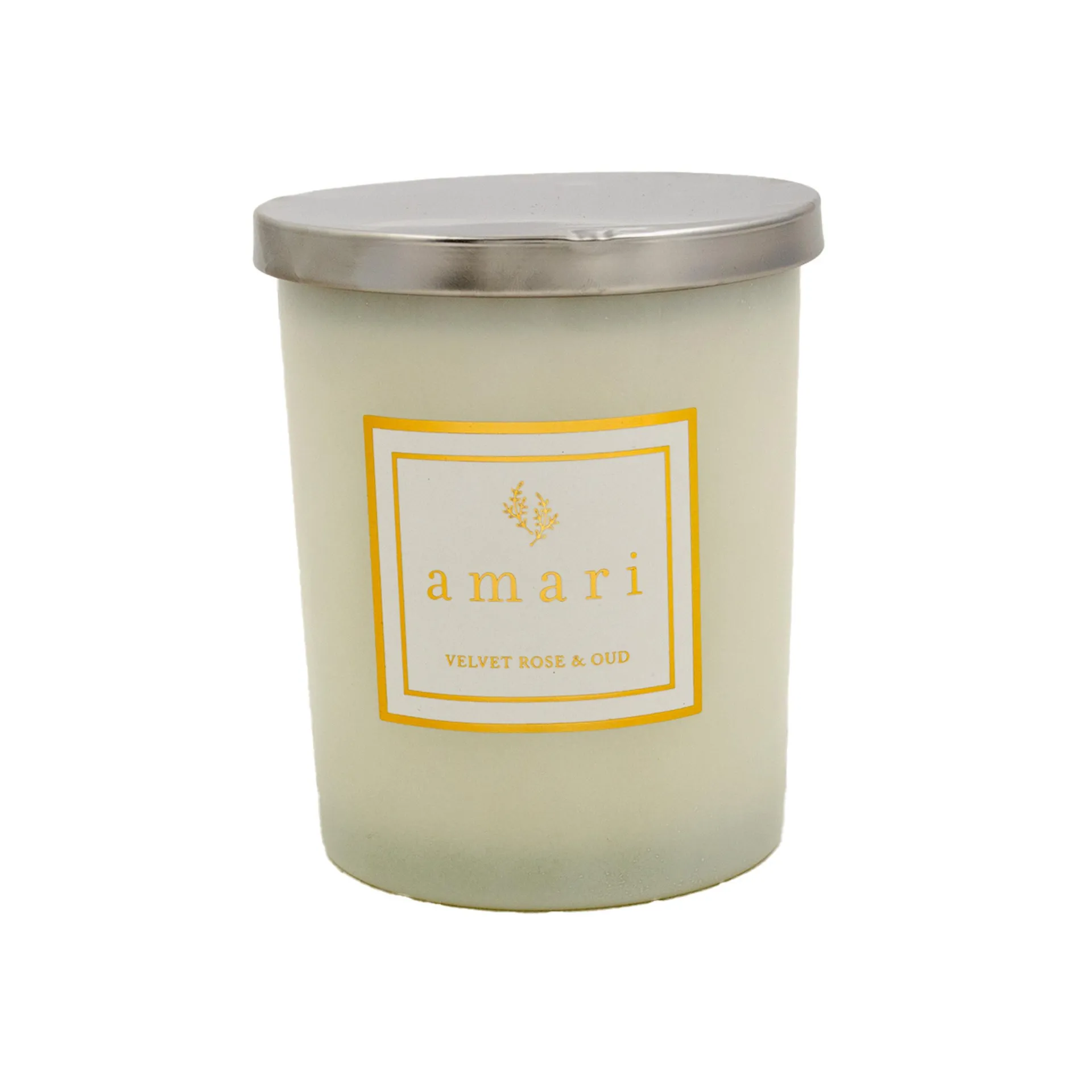 Amari Velvet Rose & Oud Scented Candle