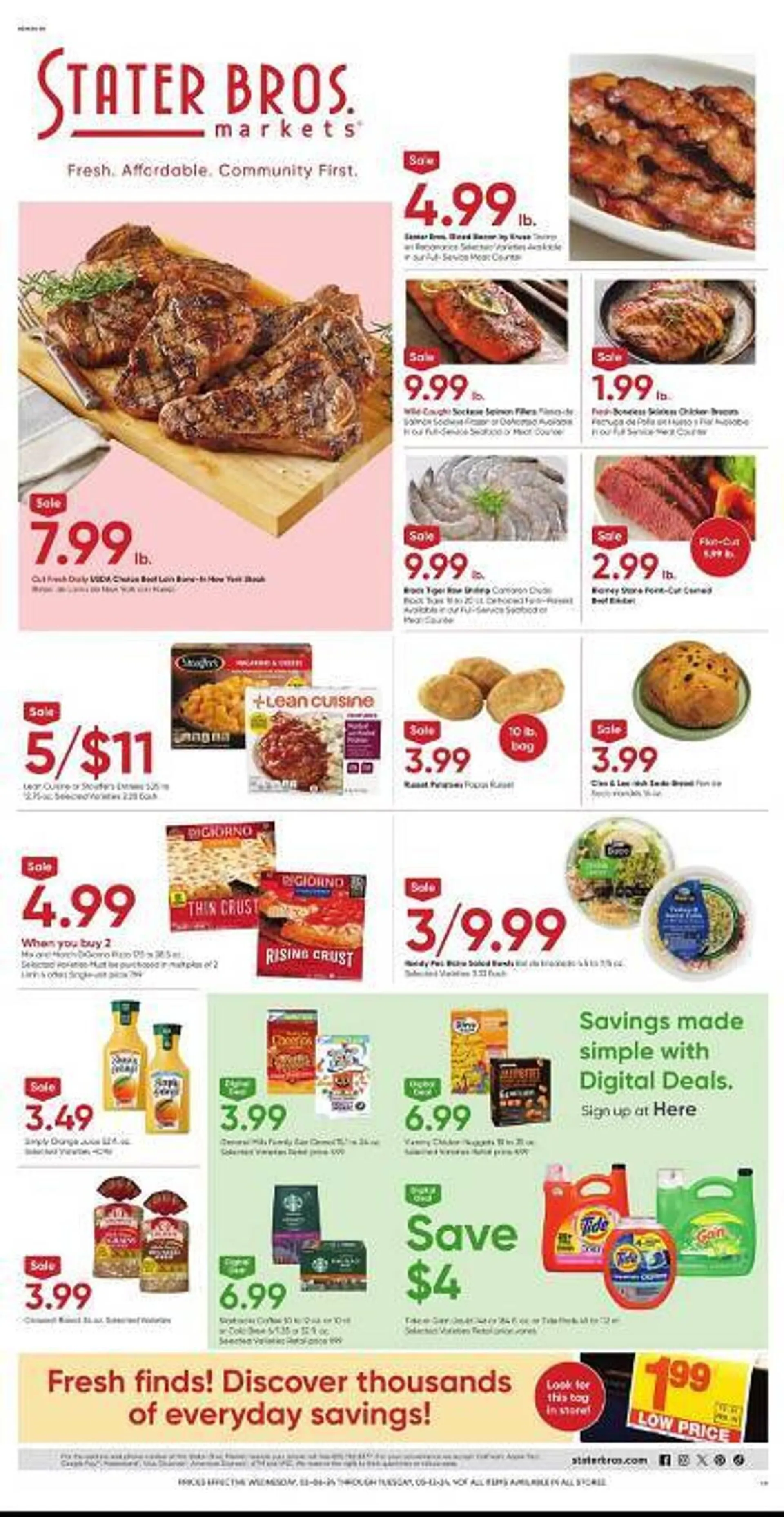Weekly ad Stater Bros Weekly Ad from March 6 to March 12 2024 - Page 1