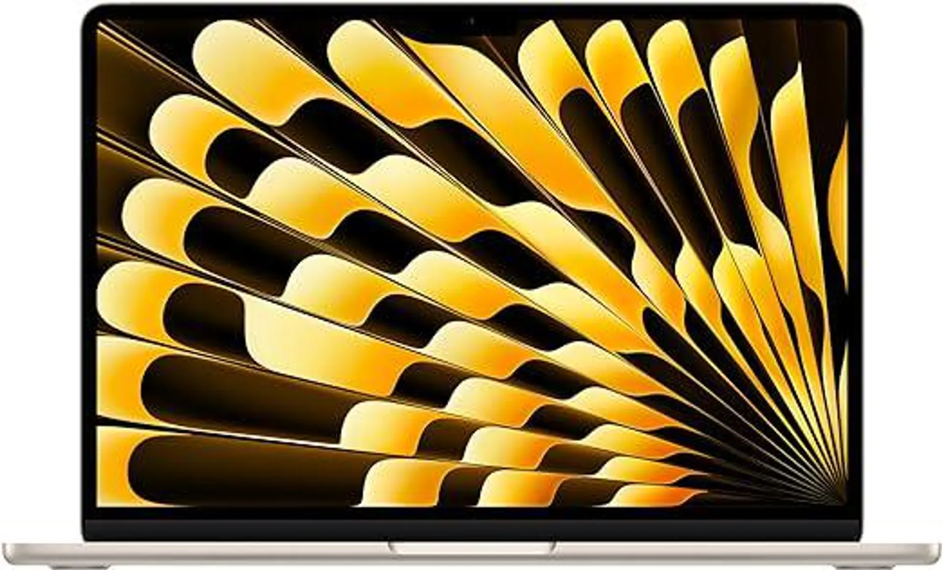 Apple 2024 MacBook Air 13-inch Laptop with M3 chip: 13.6-inch Liquid Retina Display, 8GB Unified Memory, 512GB SSD Storage, Backlit Keyboard, 1080p FaceTime HD Camera, Touch ID; Starlight