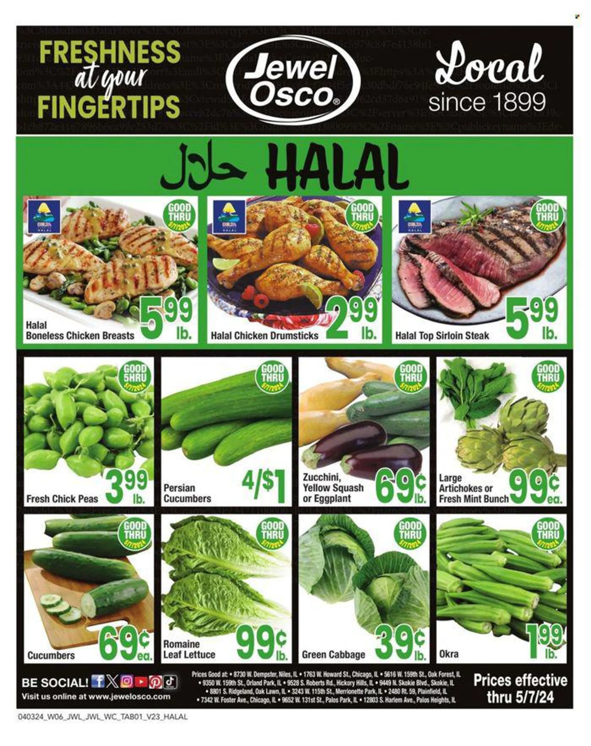 Weekly ad Halal from April 4 to May 7 2024 - Page 1