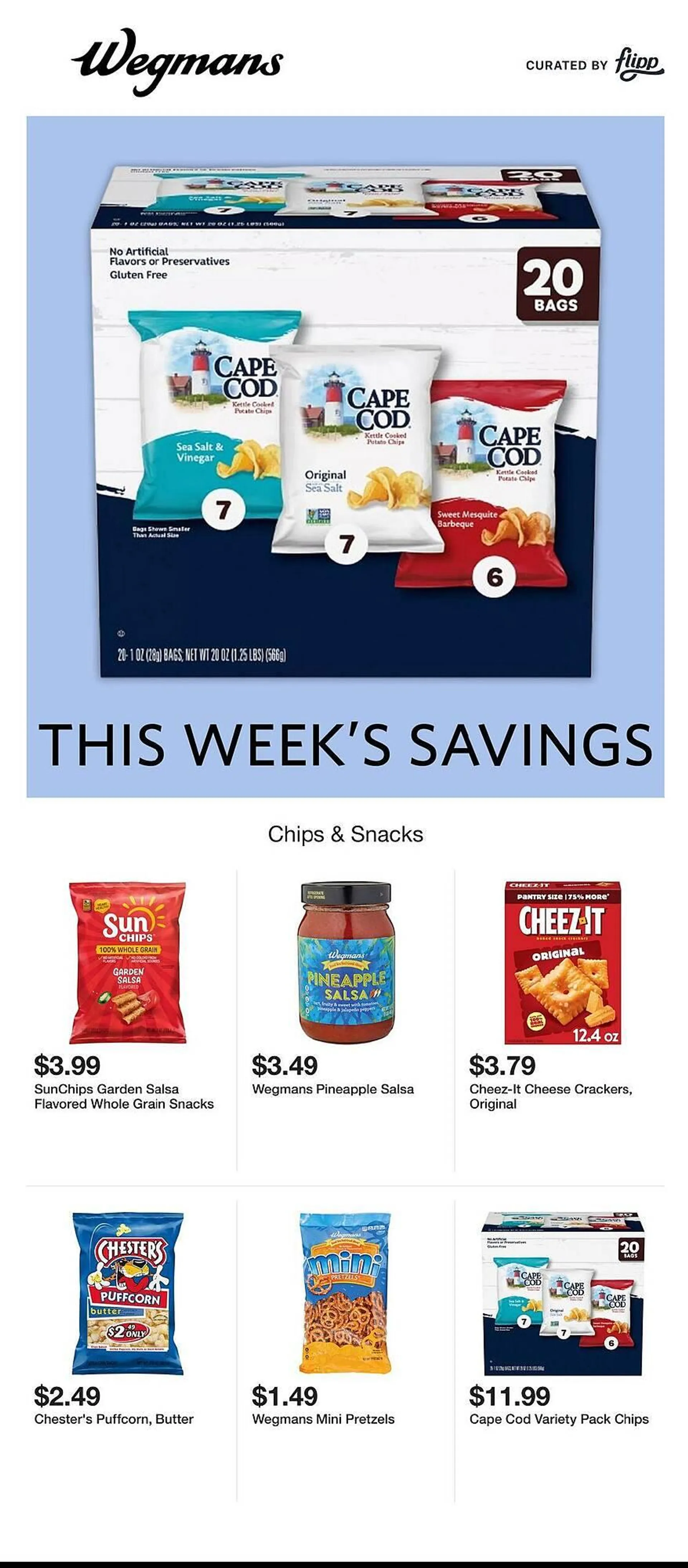 Weekly ad Wegmans Weekly Ad from August 5 to August 18 2025 - Page 1