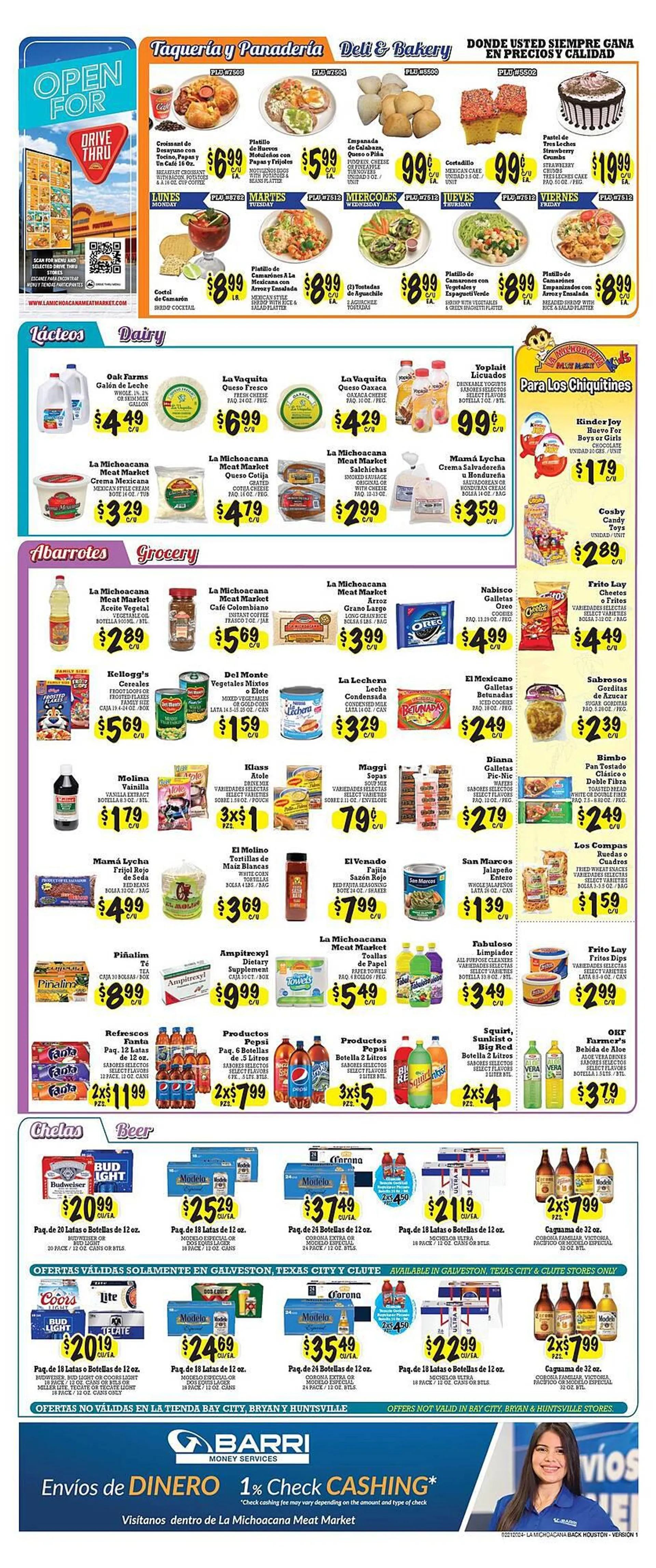 Weekly ad La Michoacana Weekly Ad from February 22 to March 5 2024 - Page 2