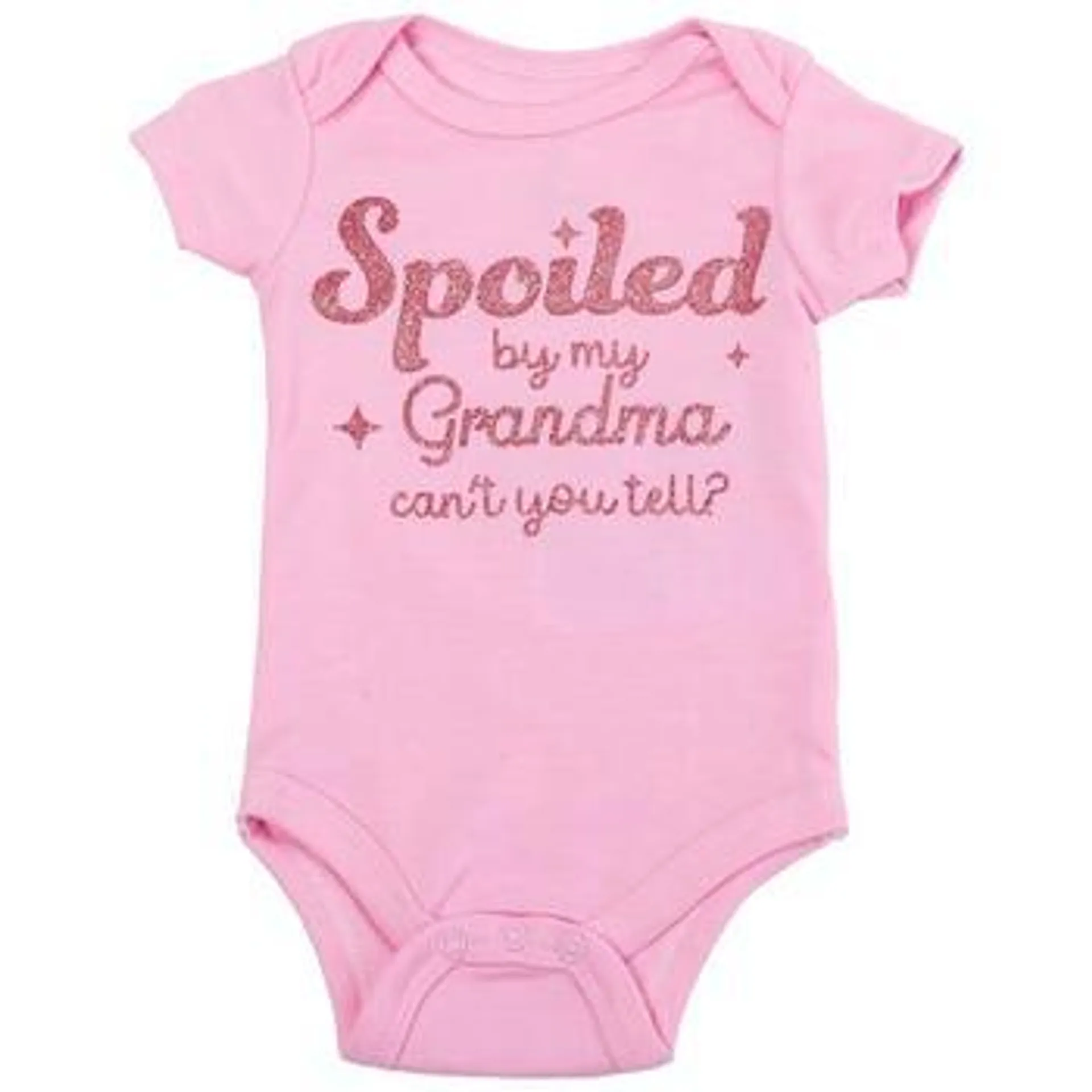 Baby Girl (3-12M) Babies With Attitude Spoiled Grandma Bodysuit