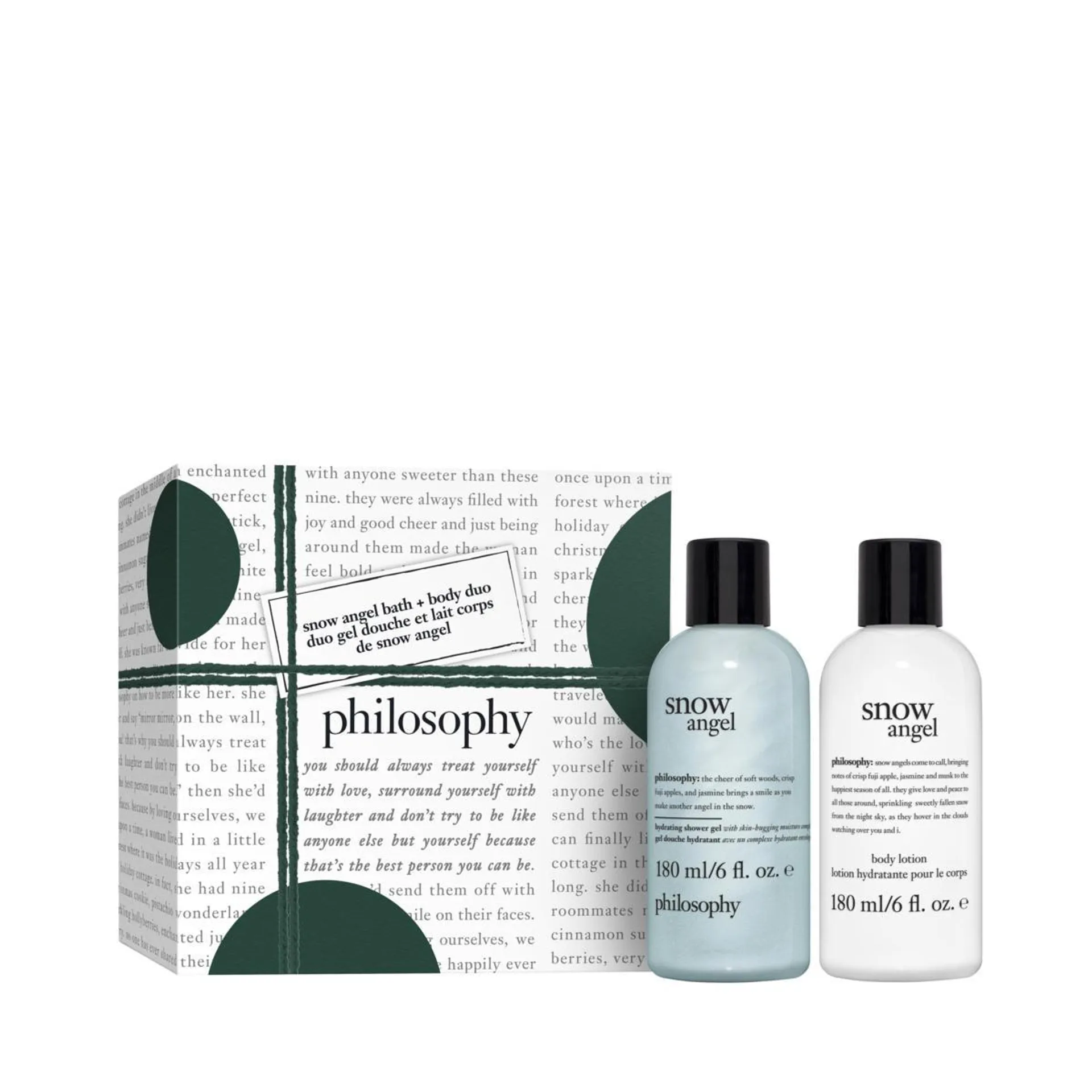 philosophy snow angel bath & body duo