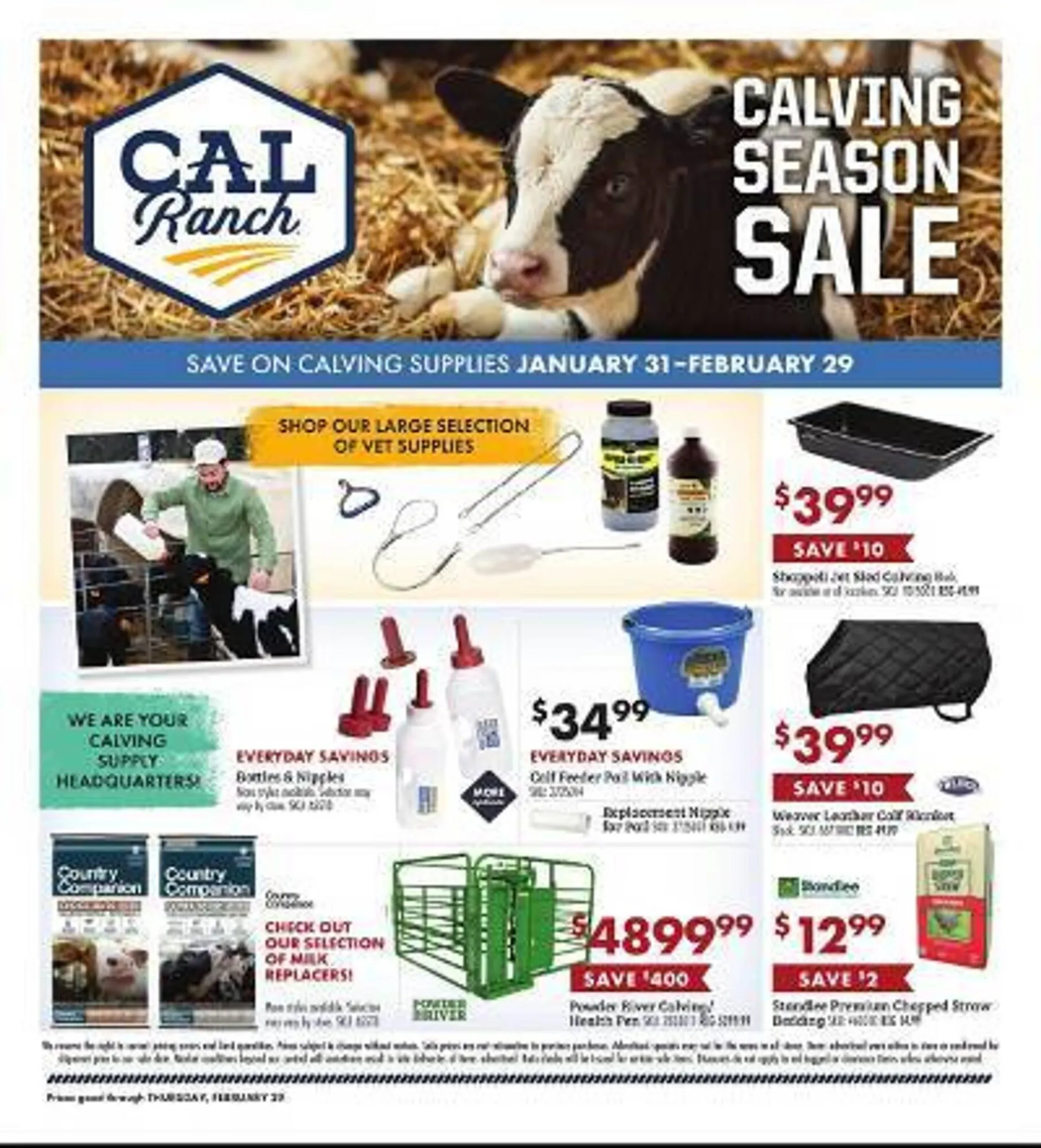 Weekly ad C A L Ranch Stores Weekly Ad from January 31 to February 29 2024 - Page 1