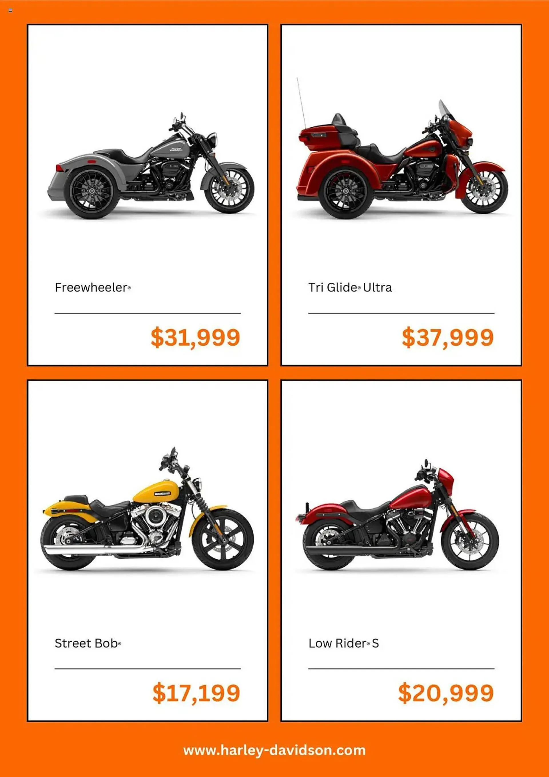Weekly ad Harley Davidson Weekly Ad from May 1 to June 30 2025 - Page 5