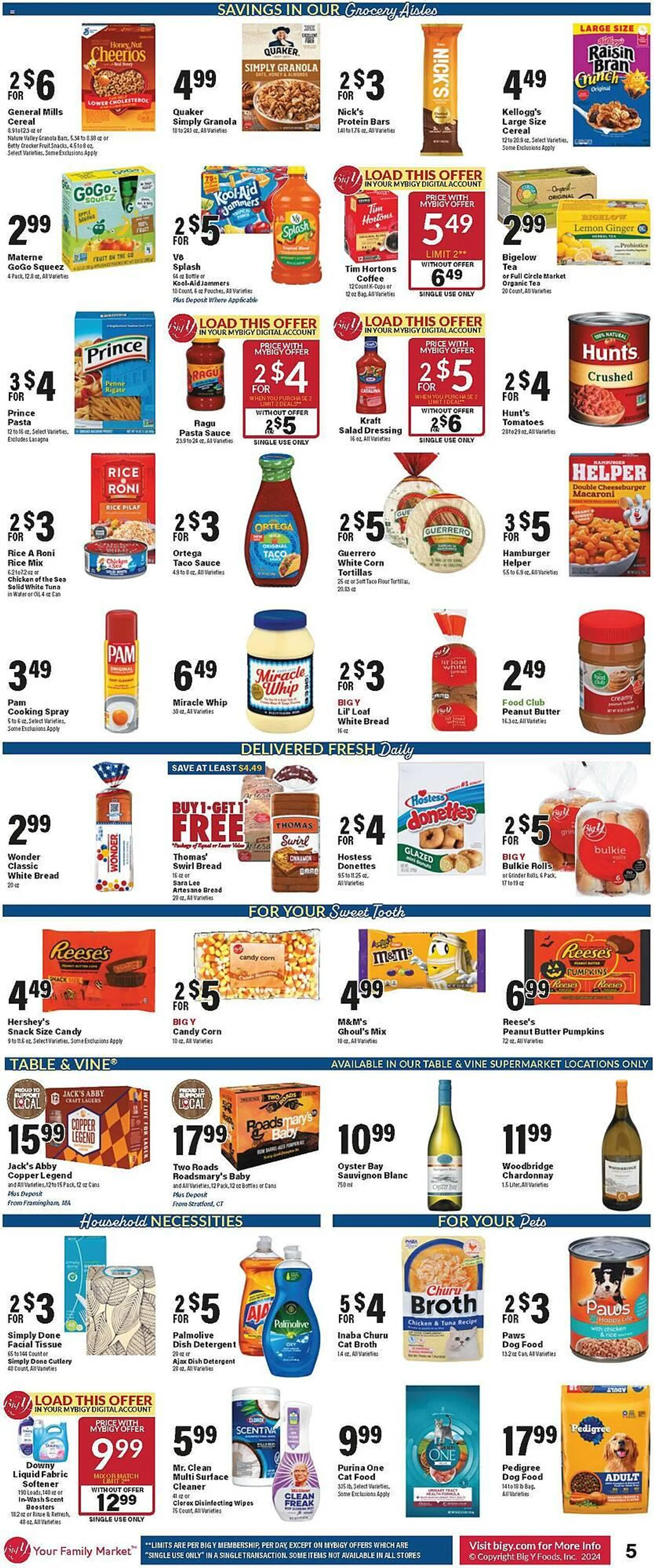 Weekly ad Big Y Weekly Ad from September 26 to October 2 2024 - Page 6