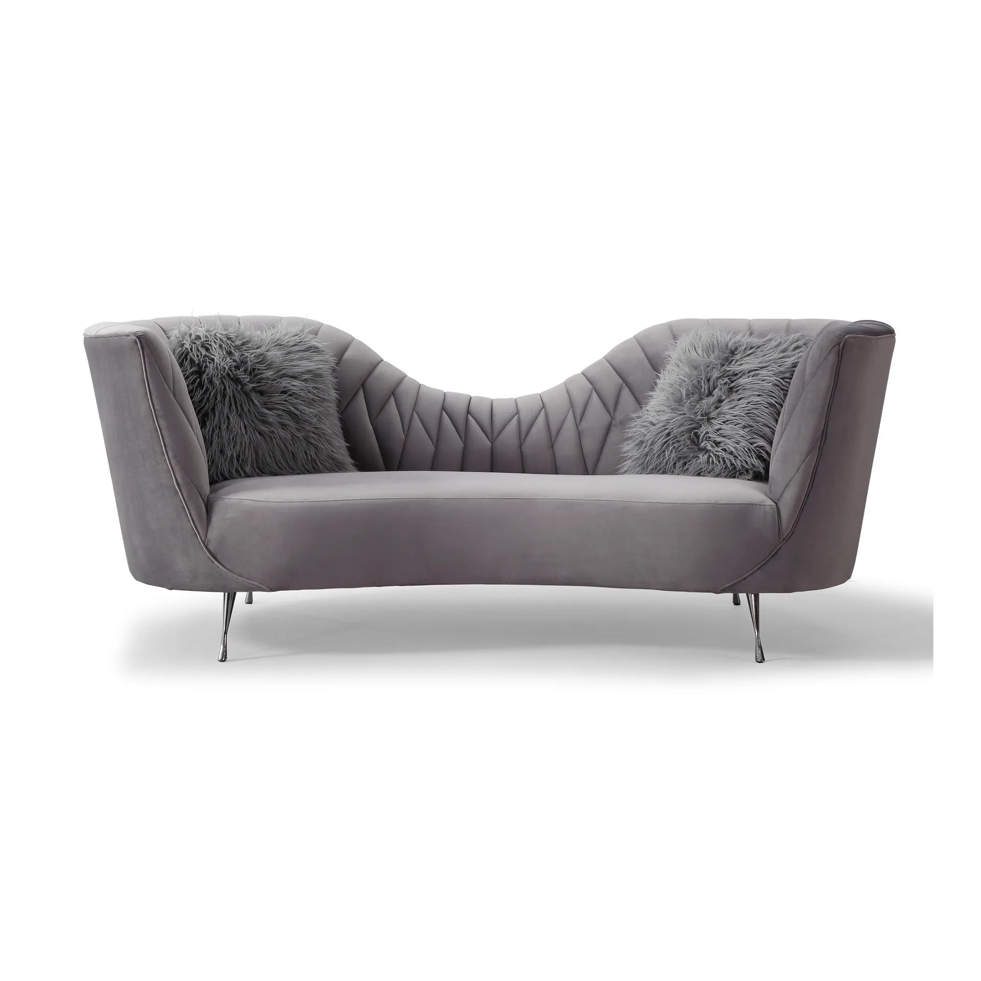 Eva Velvet Sofa