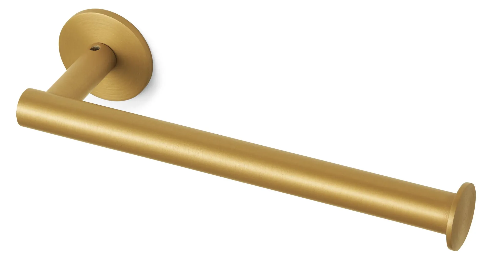 Hoff 8w Towel Rack in Brushed Gold