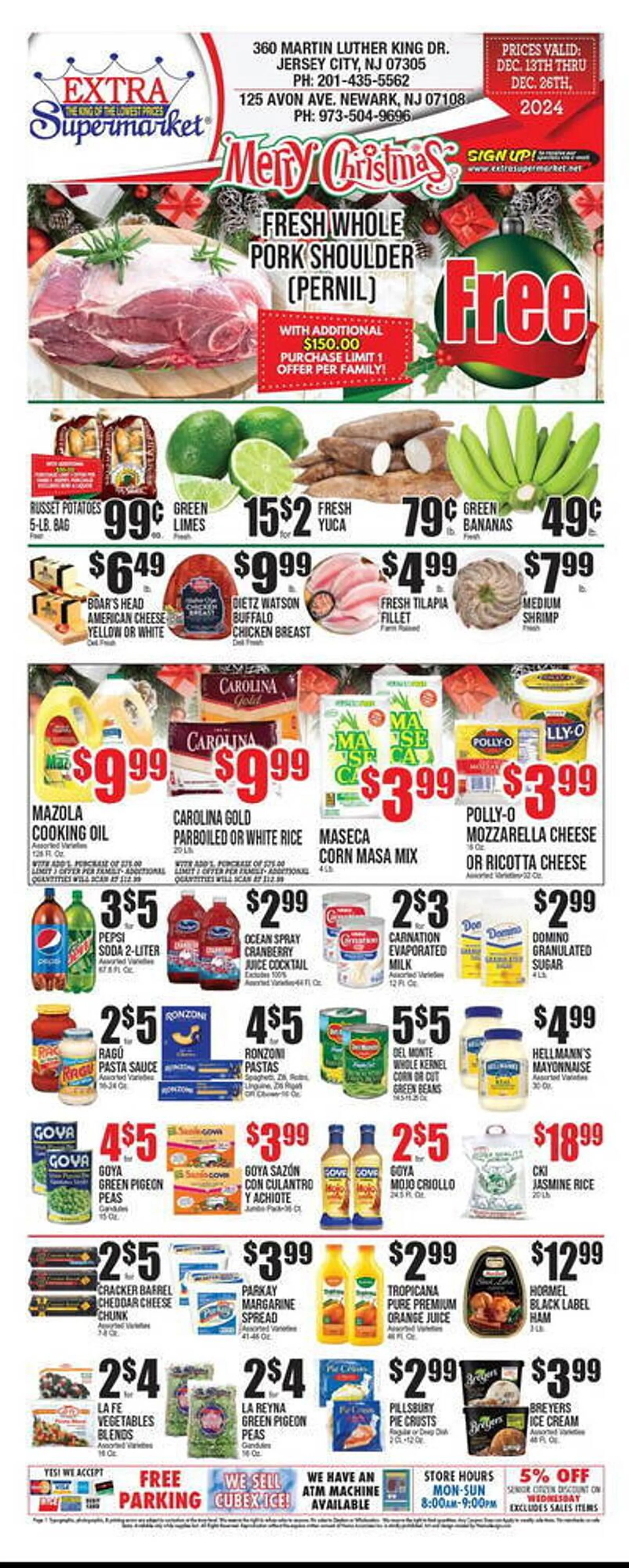 Extra Supermarket Weekly Ad - 1