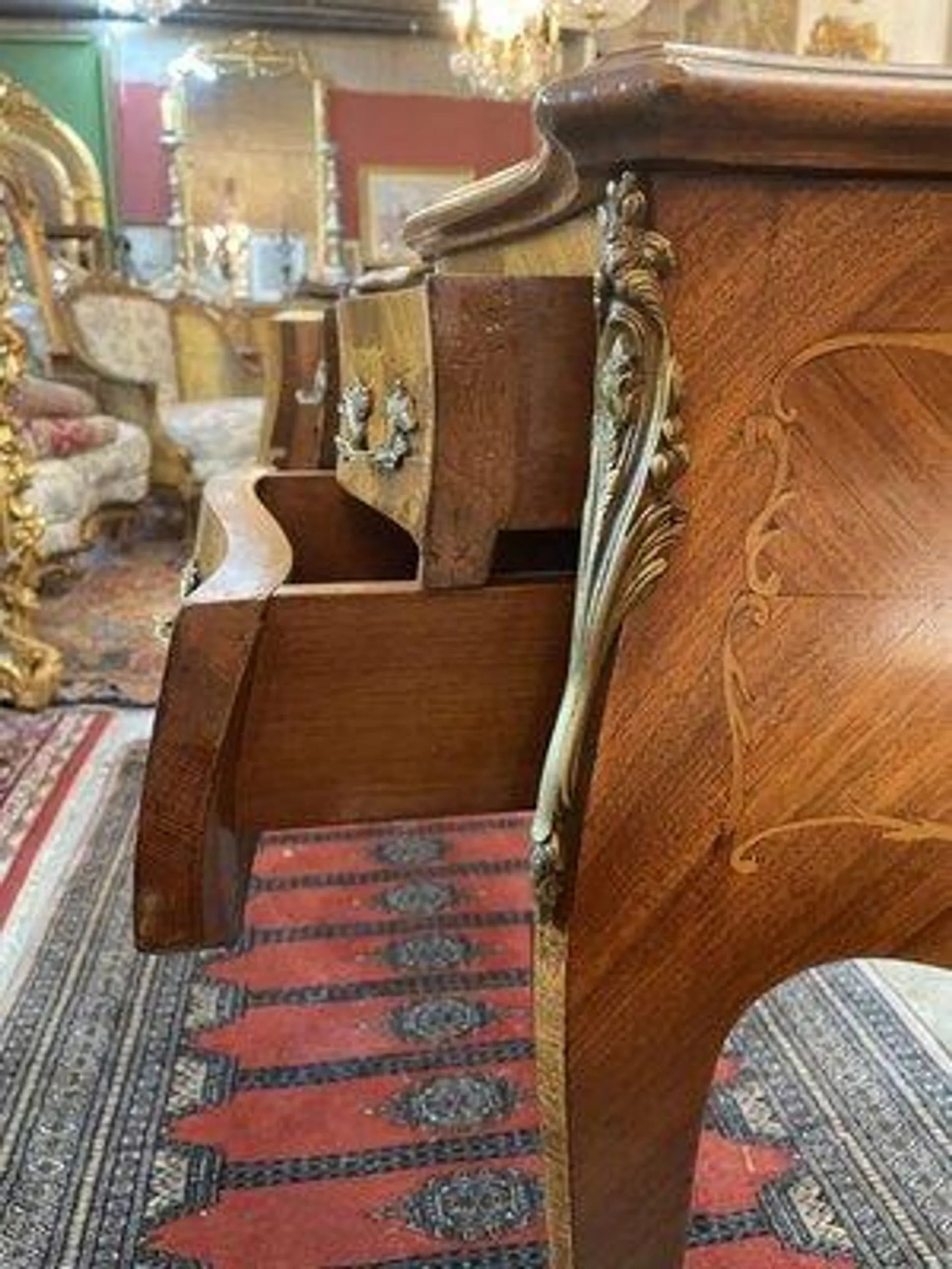 Antique Inlaid Dressing Table