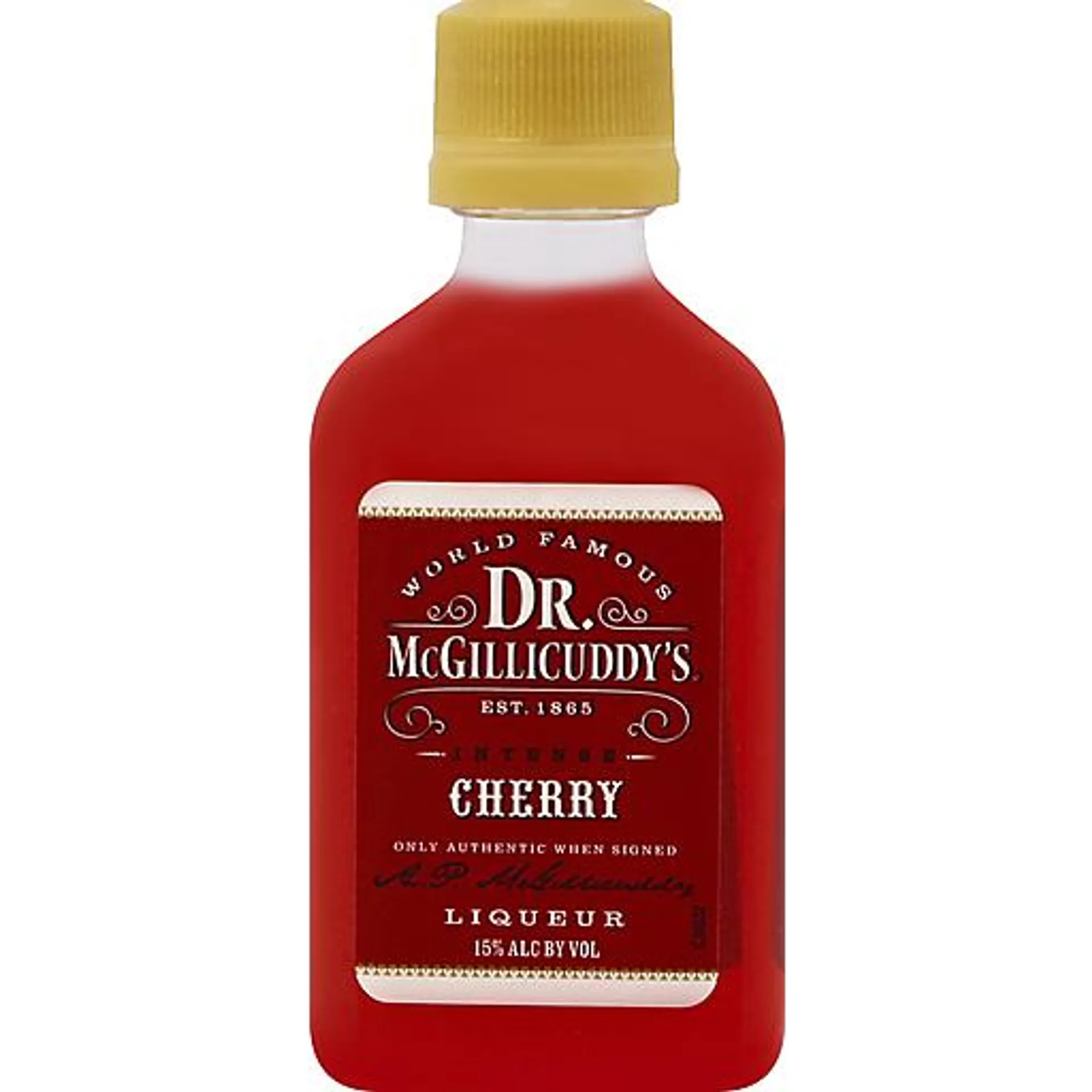 Dr Mcgillicuddy&#039;s Cherry Schnapps, 50 mL bottle