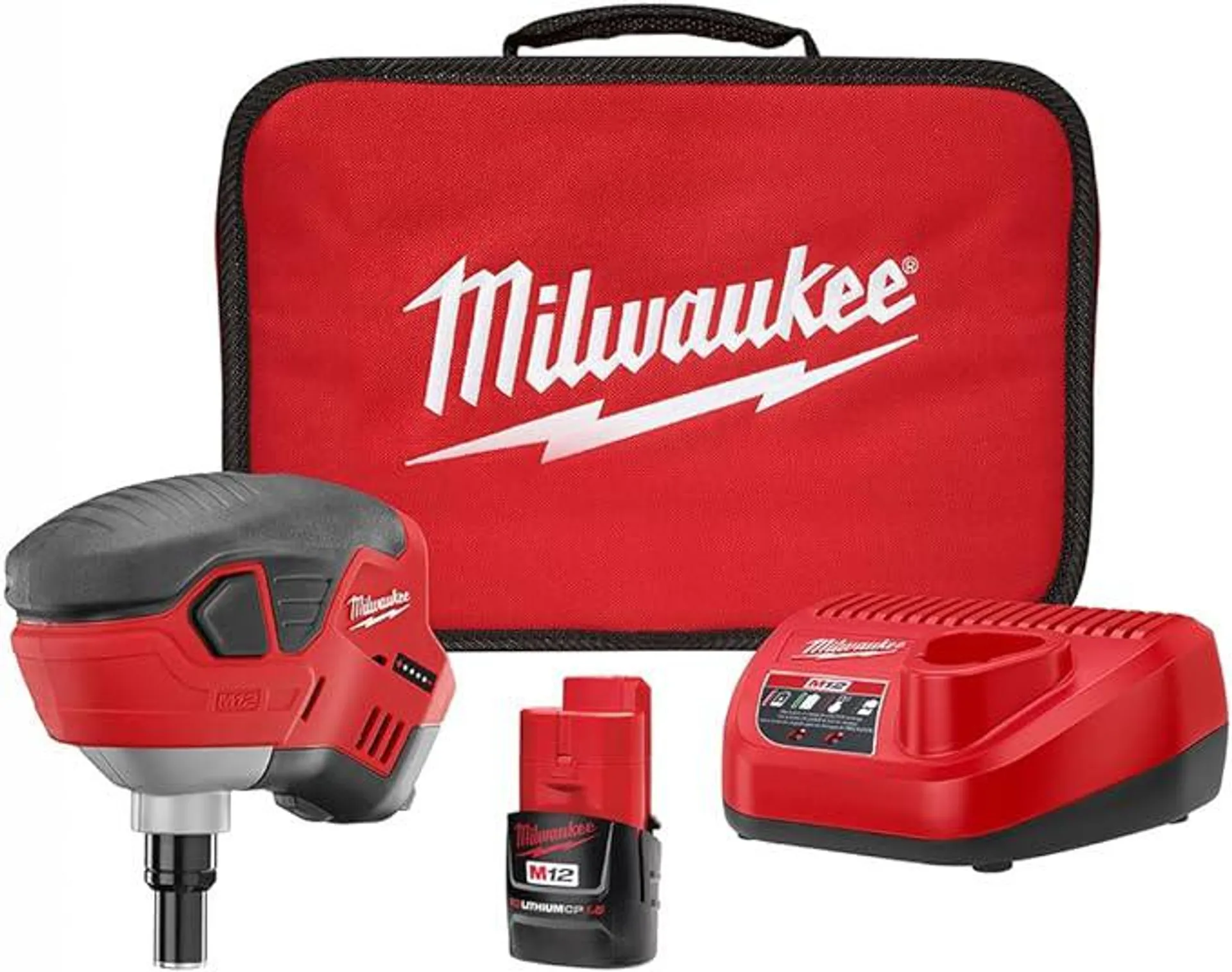 Milwaukee Electric Tool 2458-21 Cordless Nailer Kit, 1-3-1/2"