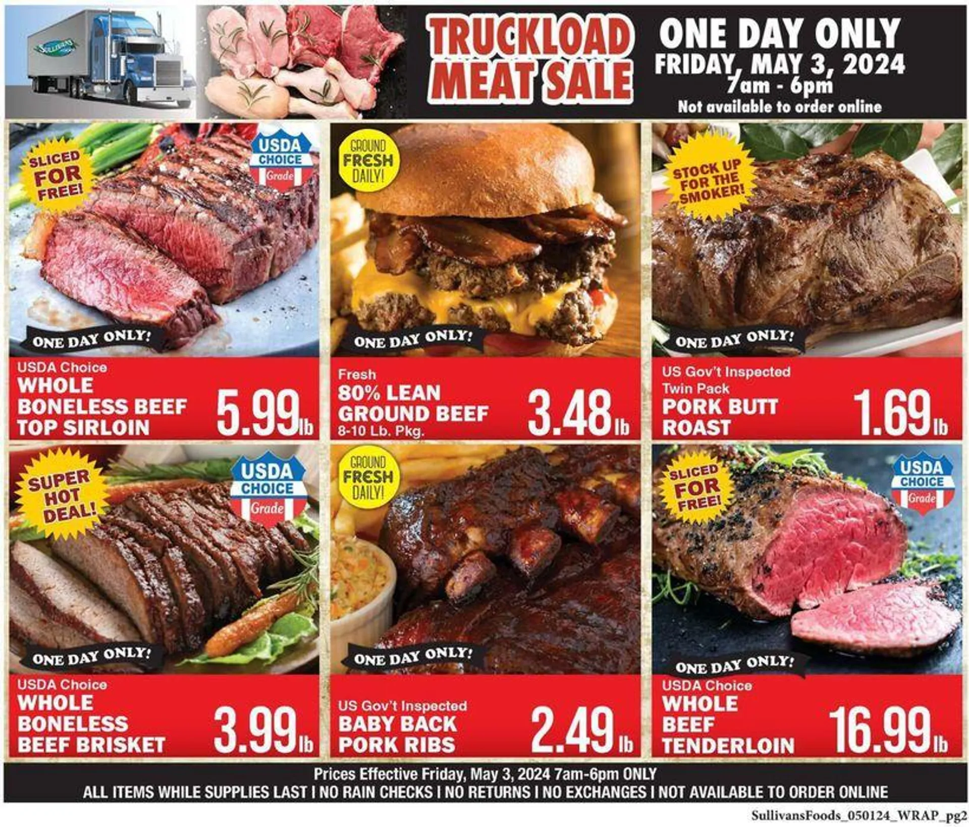 Truckload Meat Sale - 1