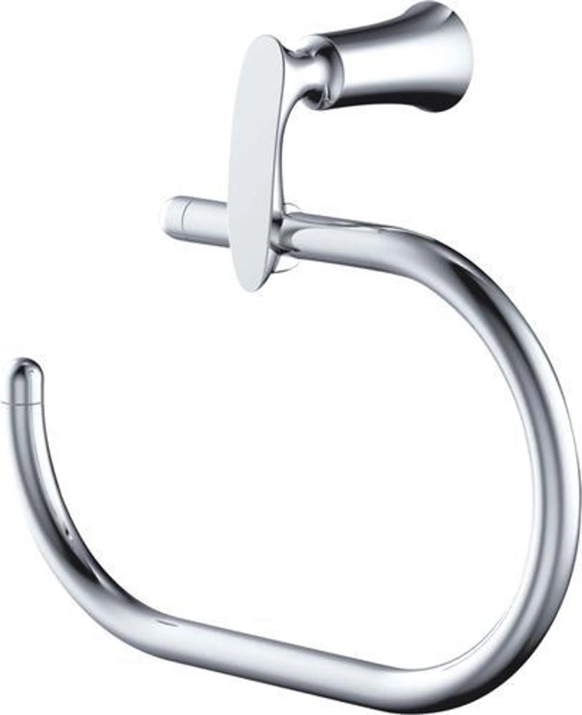 Tuscany® Esa® Polished Chrome Wall-Mount Towel Ring