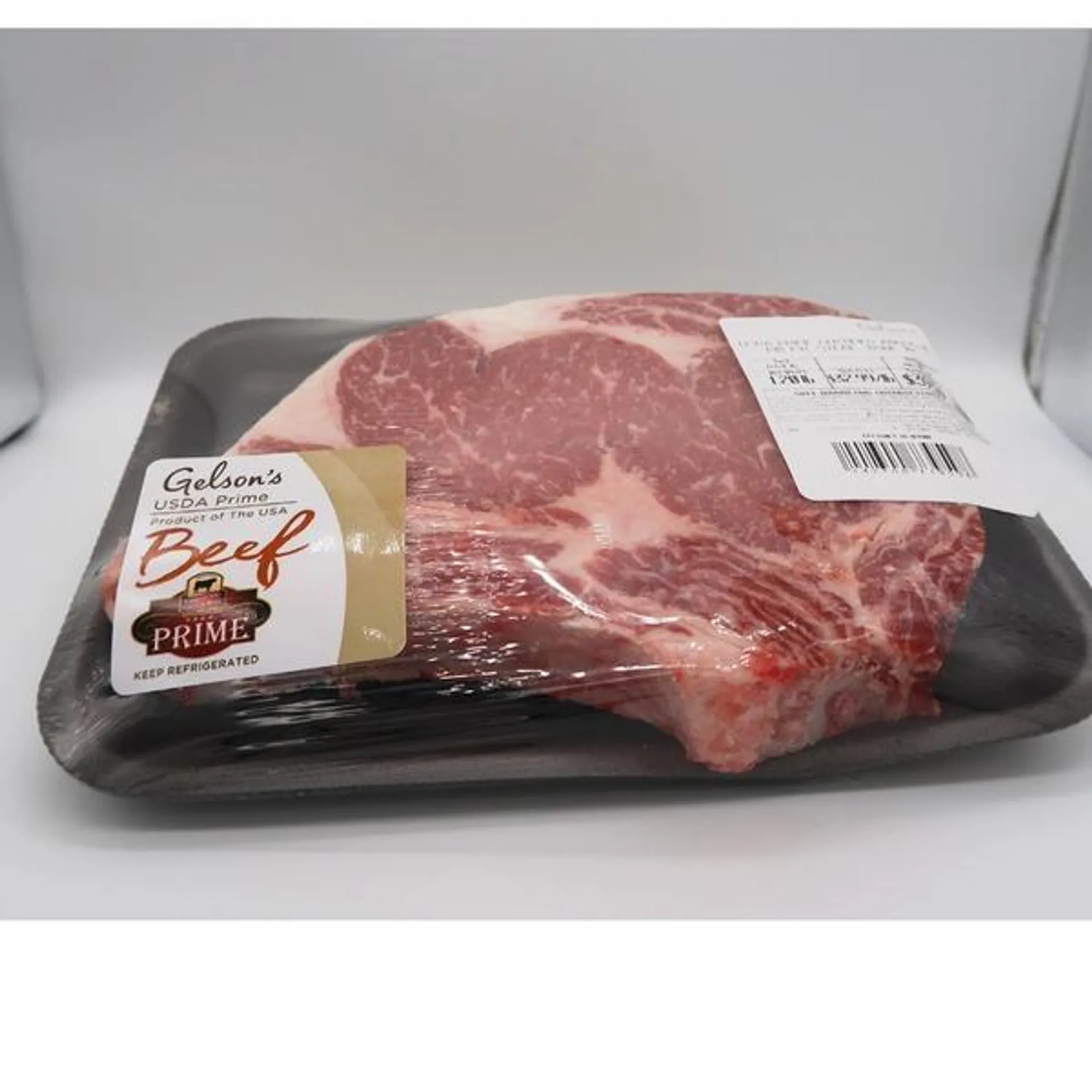 Gelson's Beef Prime Rib Eye Steak Bone-In